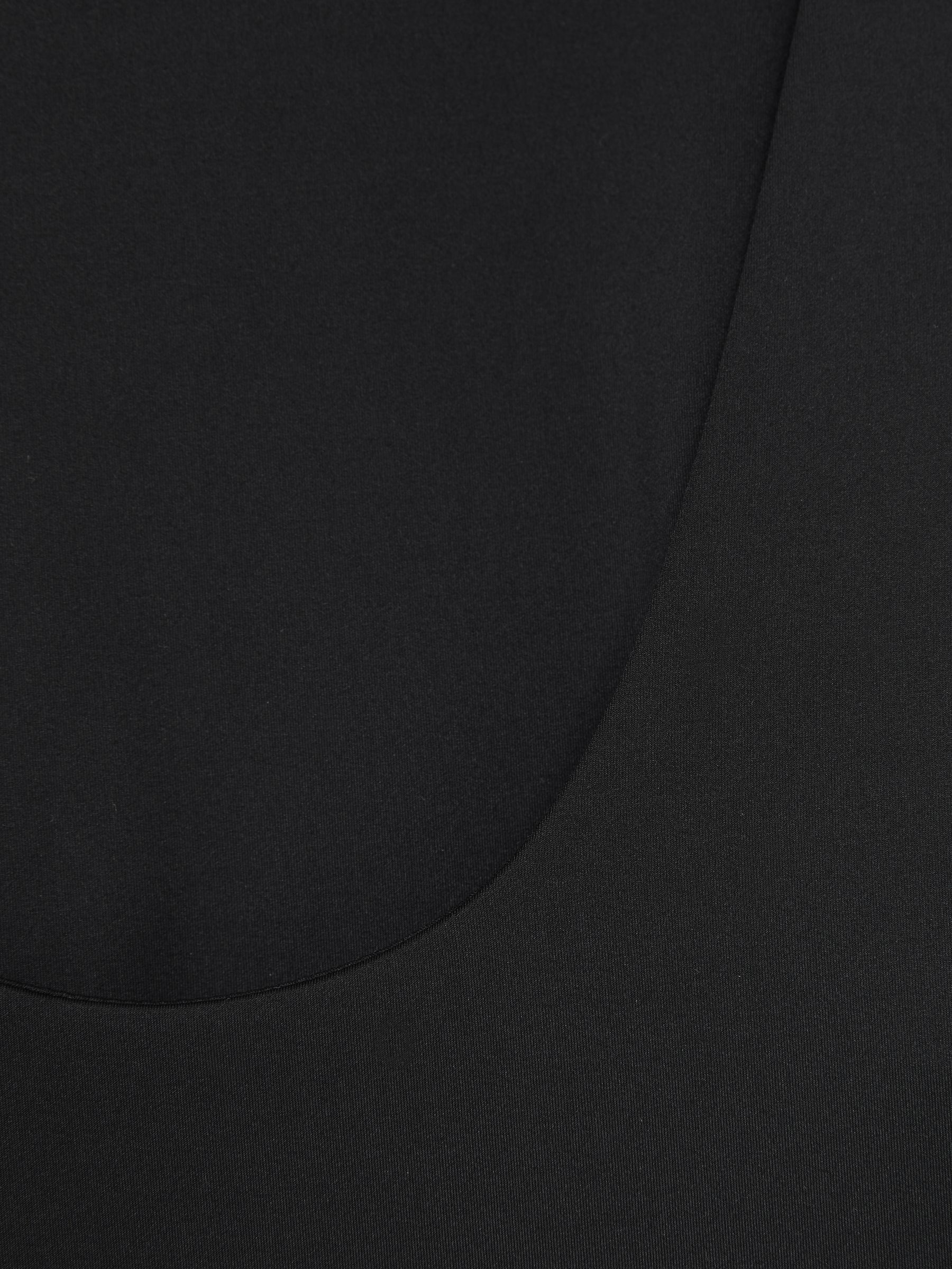 Good American Scuba Scoop Neck Bodysuit in Black