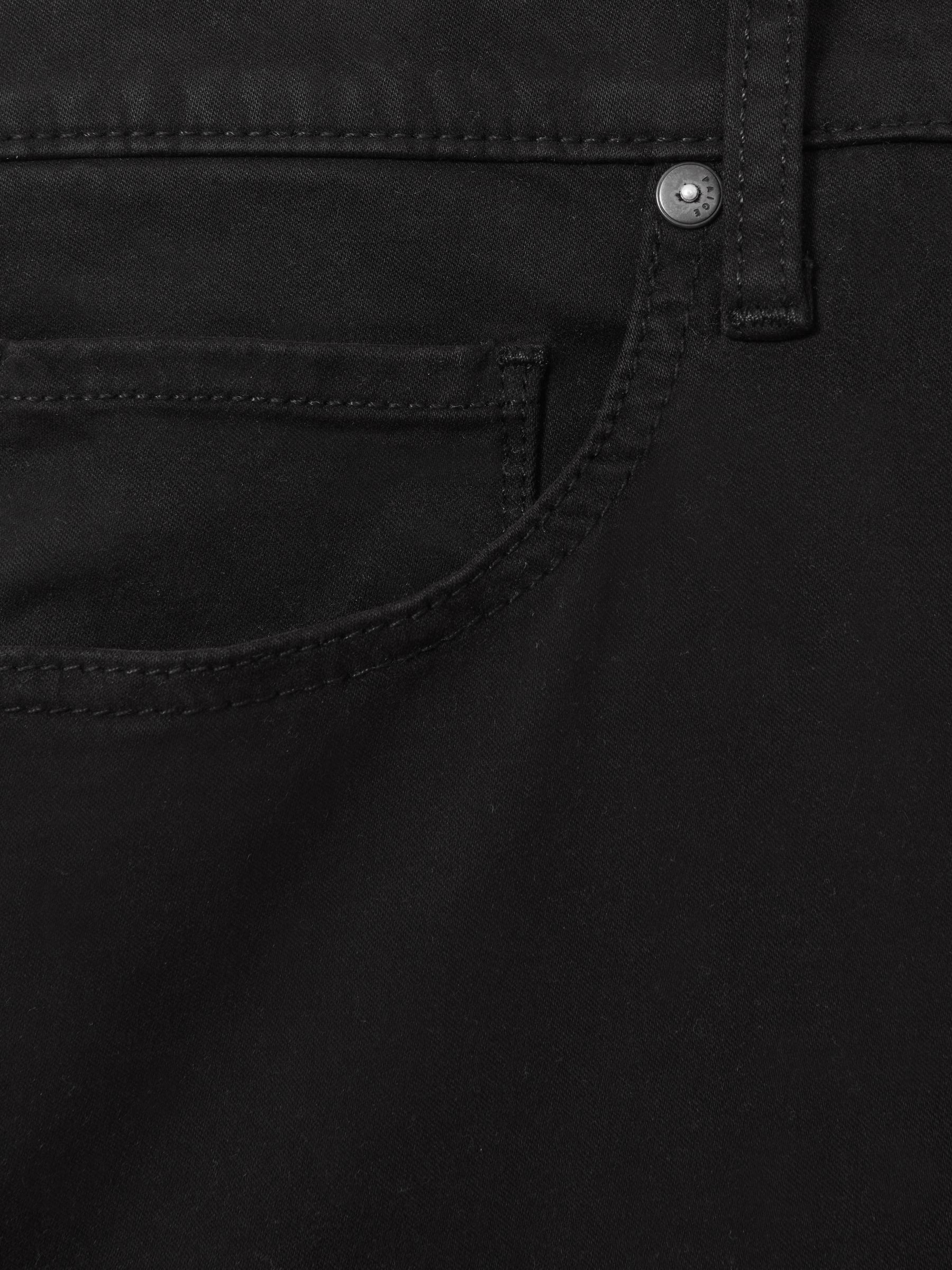 Paige Straight Leg Jeans in Black