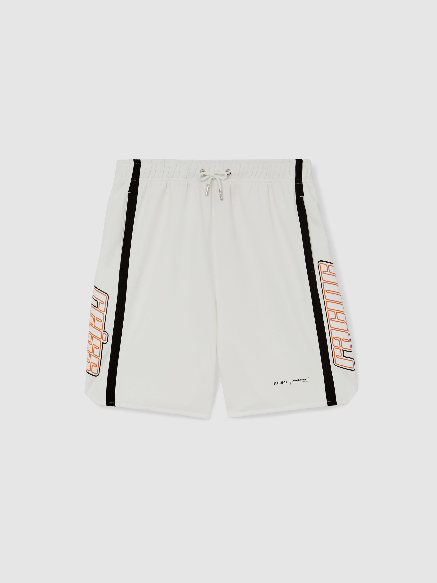 McLaren F1 Team Drawstring Shorts in White