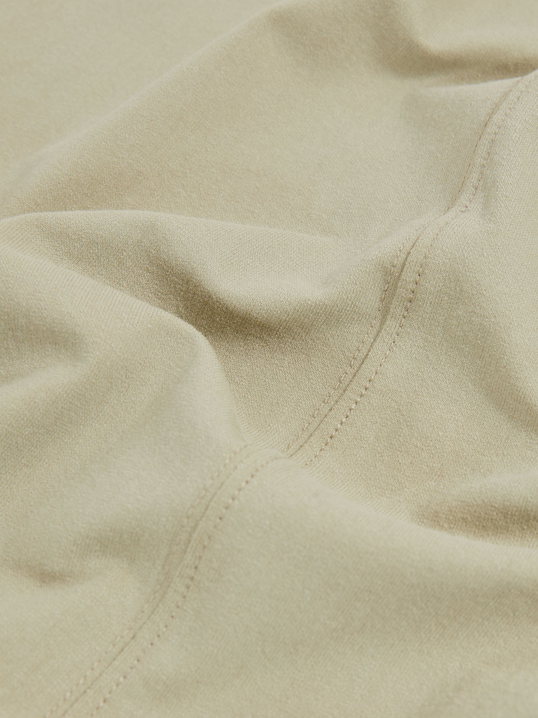 Reiss | Les 100 Ciels Oversize T-Shirt in Sage Green