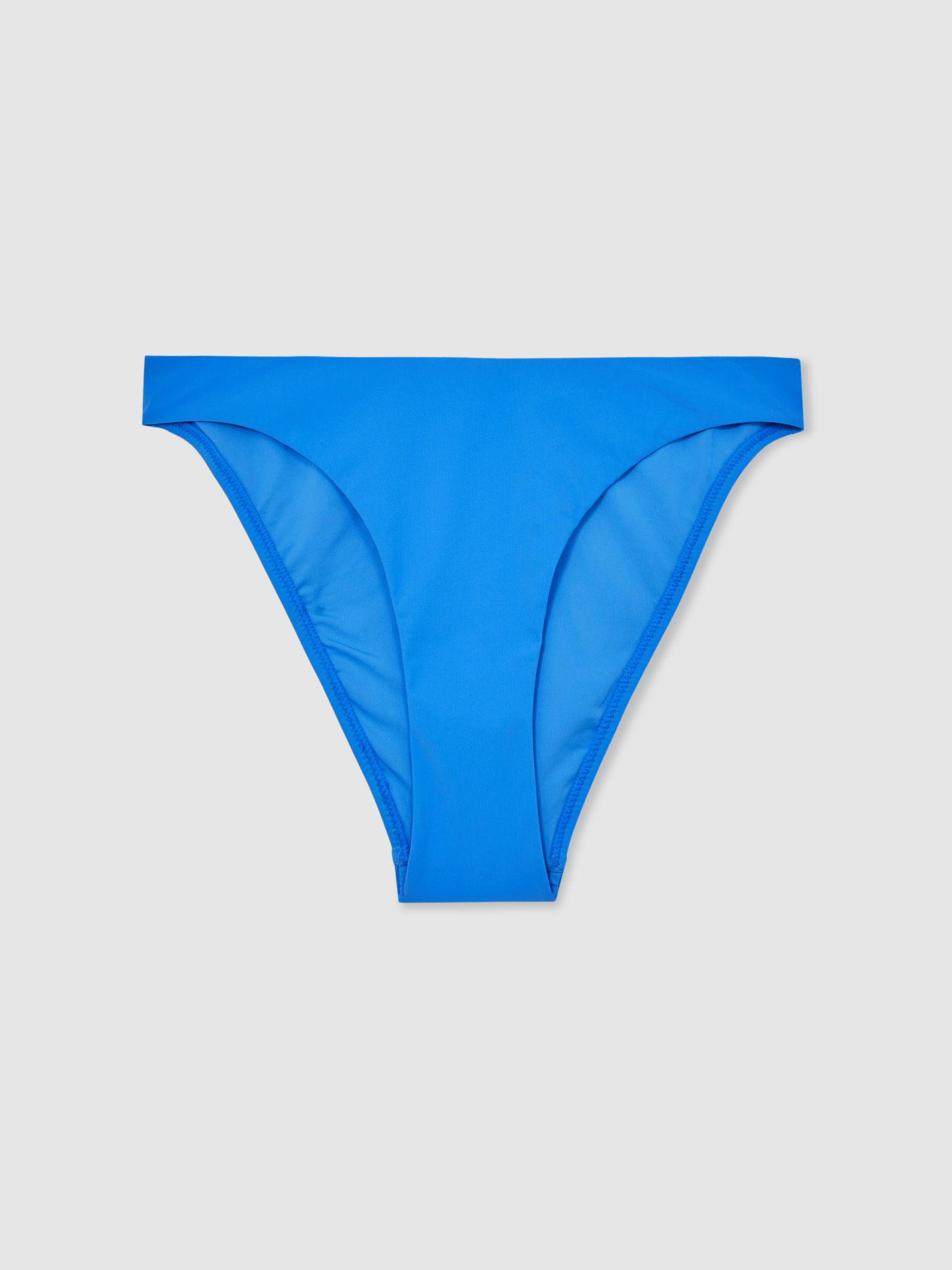 High Cut Bikini Bottoms in Cornflower Blue