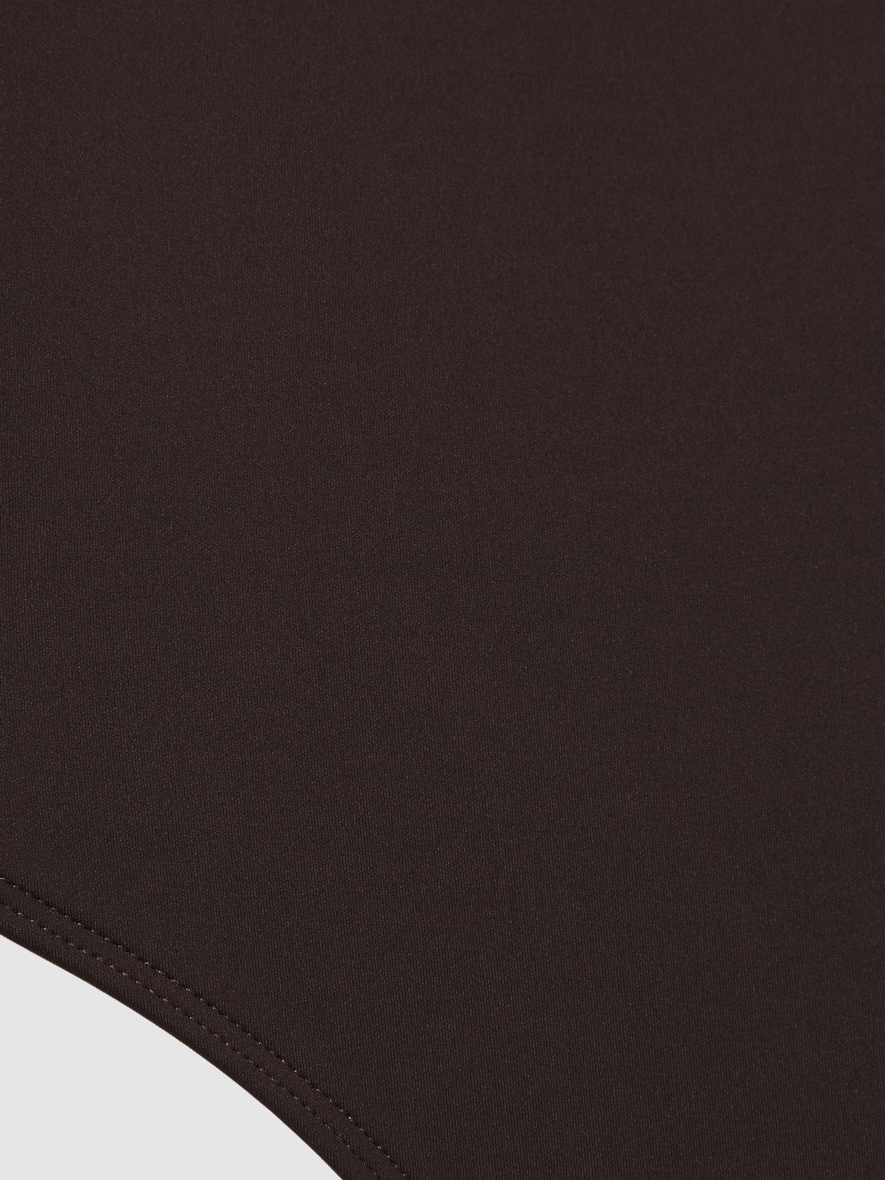 Good American Scuba Tank Bodysuit in Black/Brown