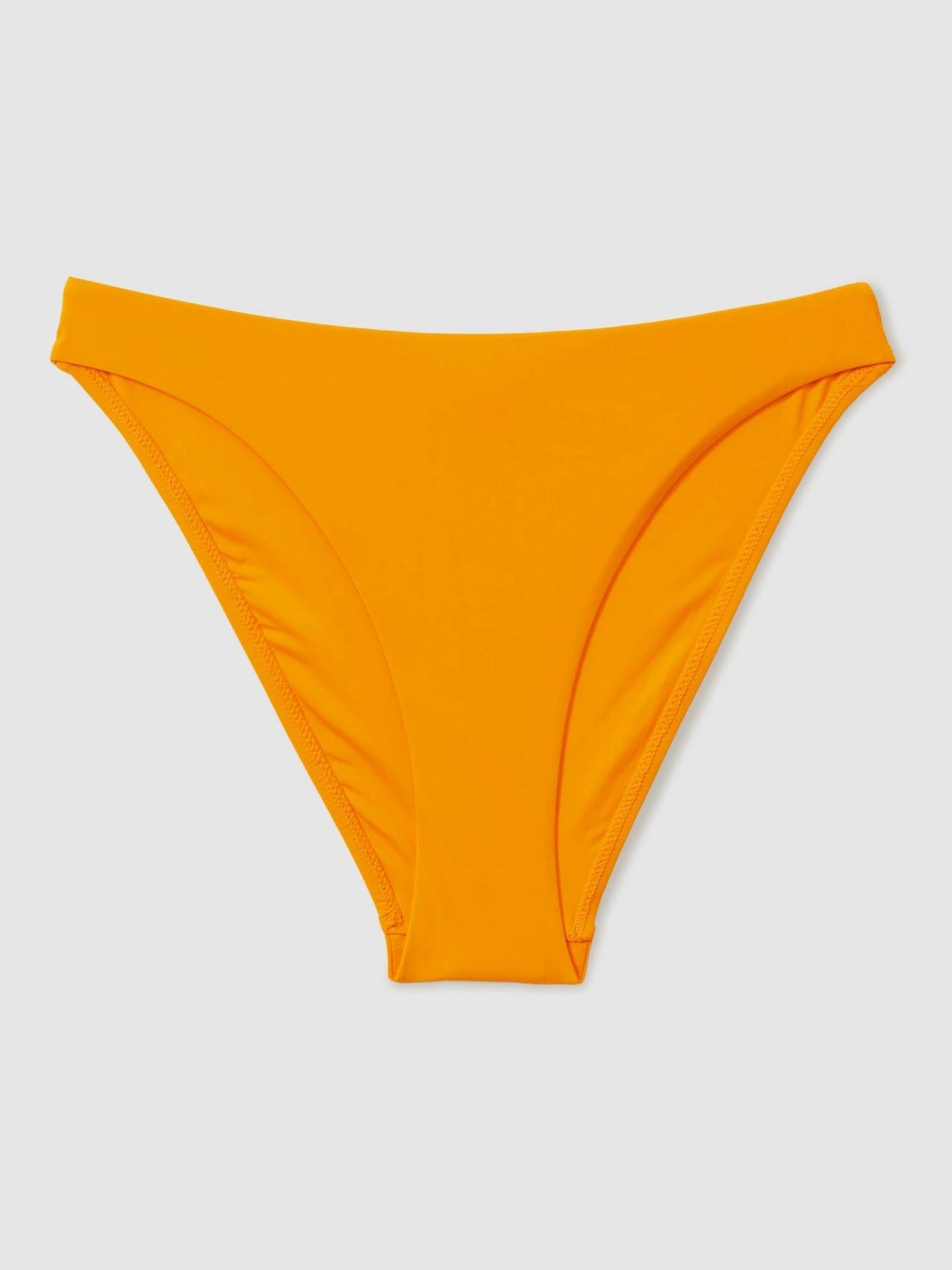 Mid-Rise Bikini Briefs in Yellow