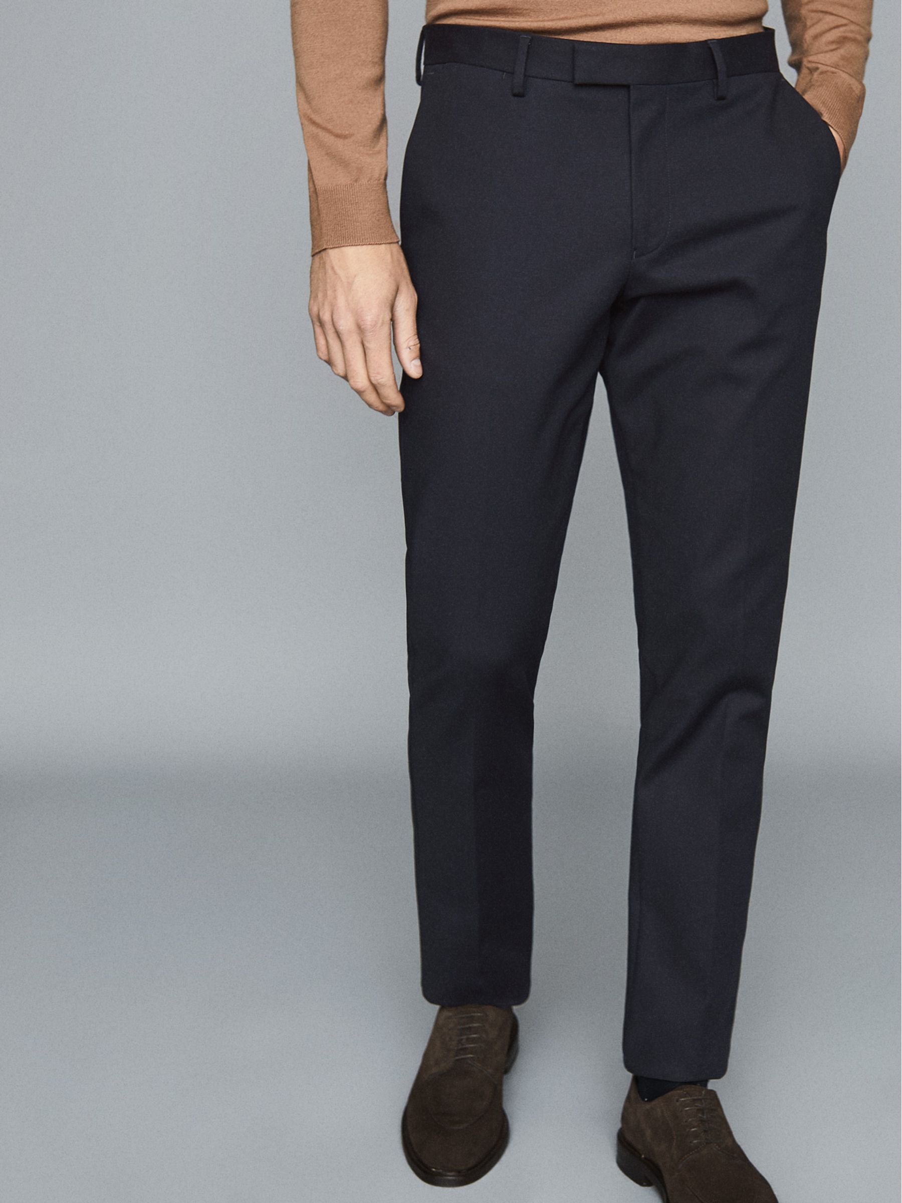 Regular Fit Chinos in Navy