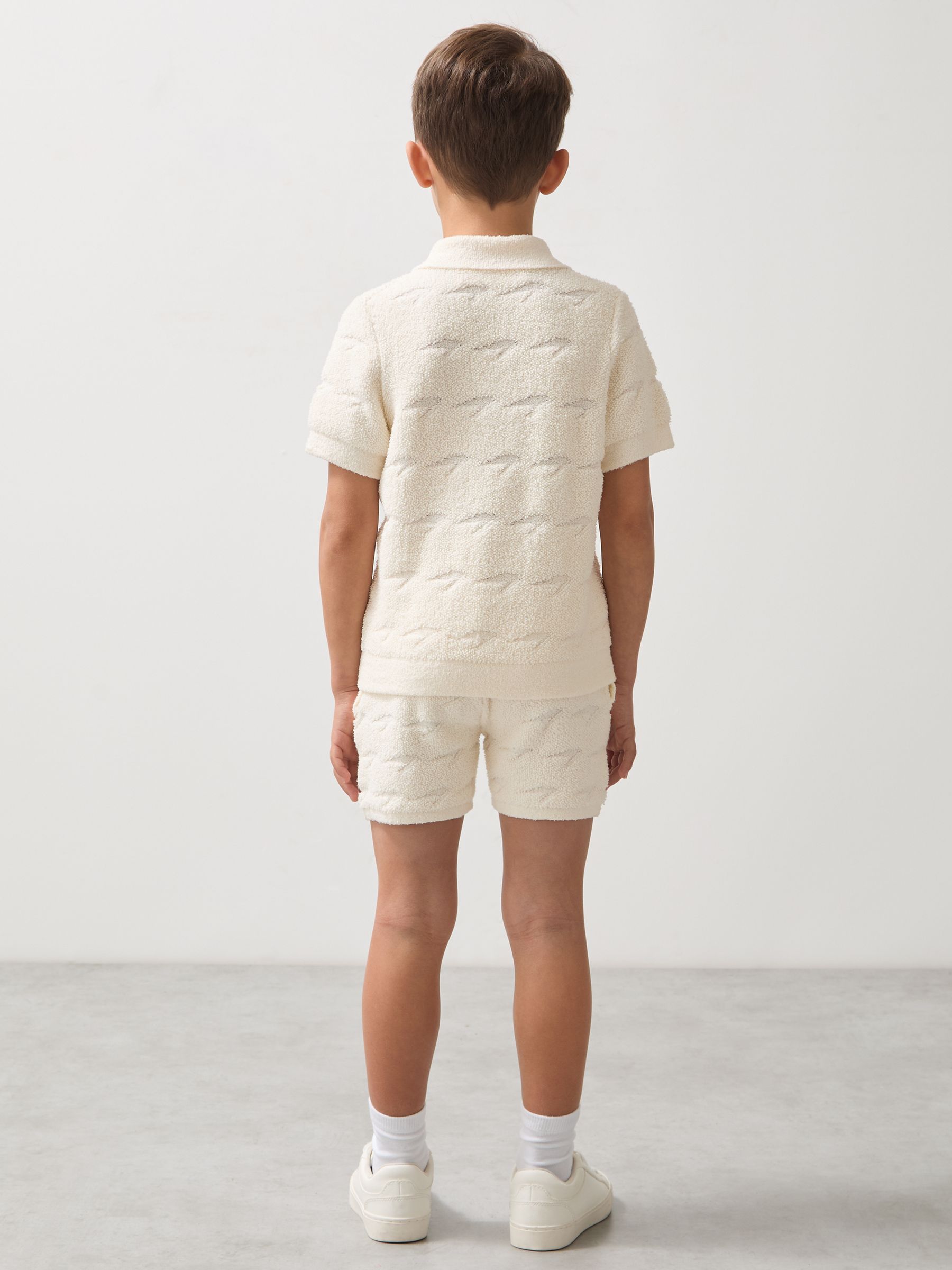 3-9 yrs McLaren F1 Team Speedmark Terry Shorts in White