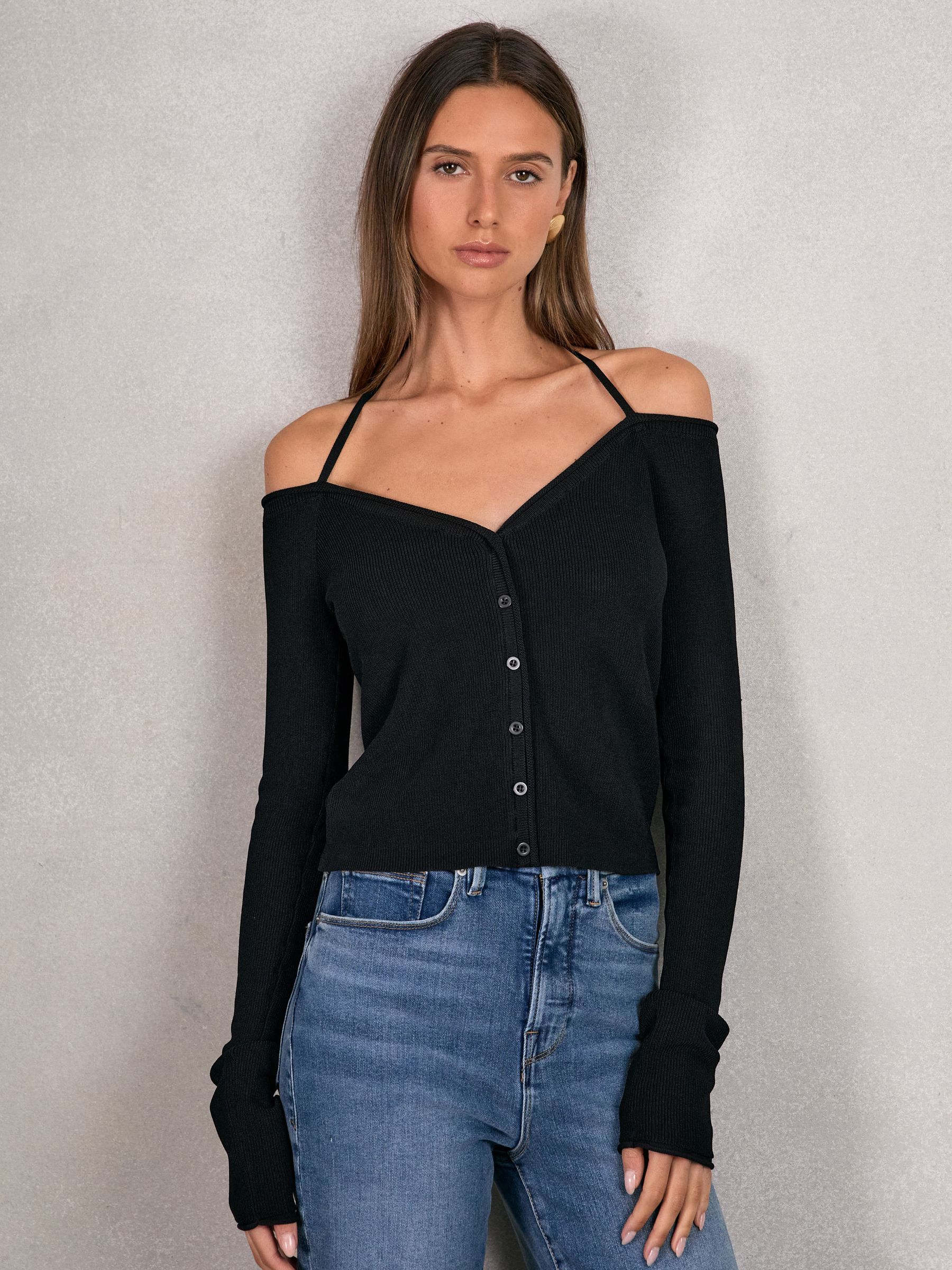100% Cotton Jumper in Black