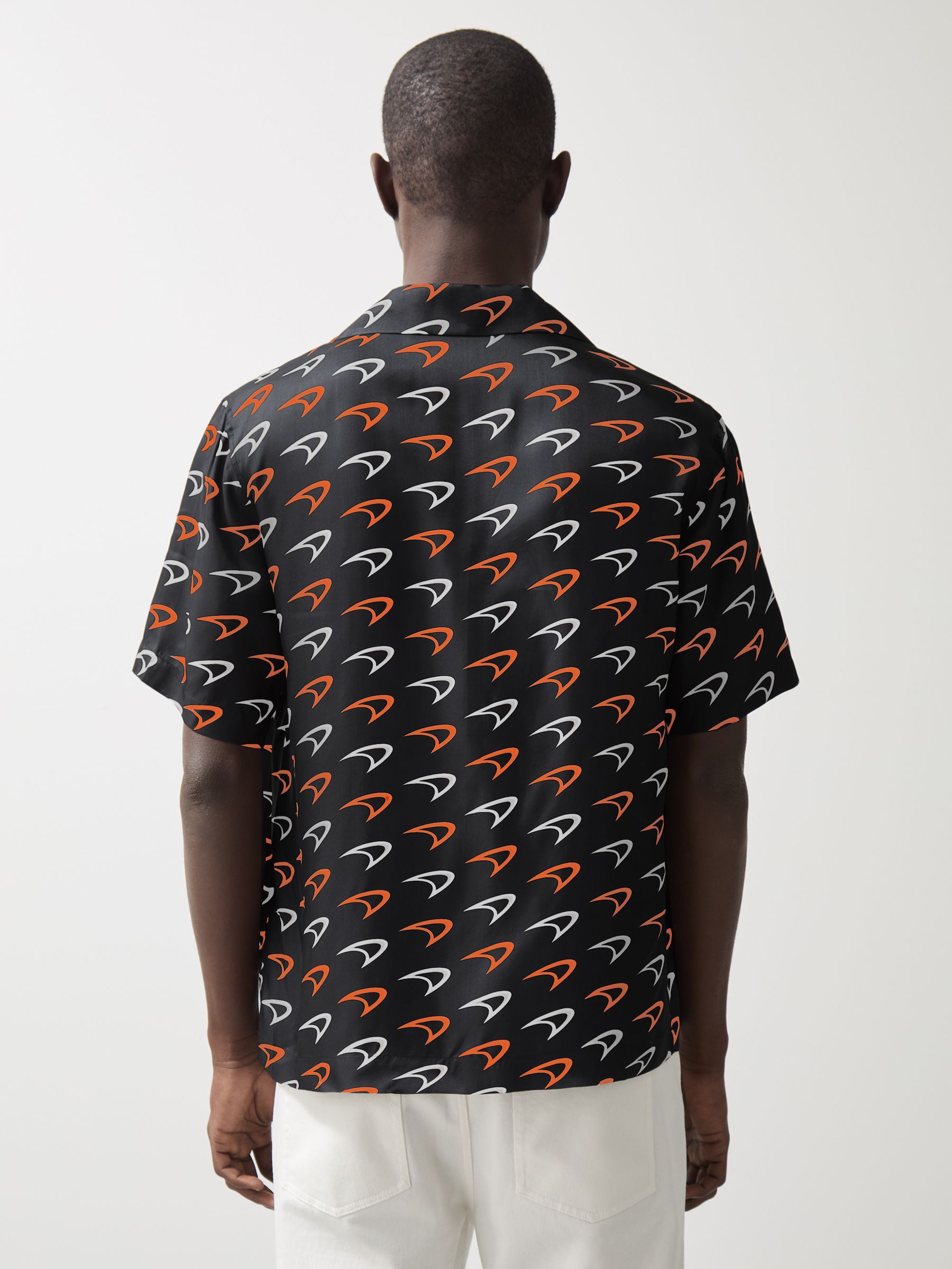 McLaren F1 Team Speedmark Logo Shirt in Black