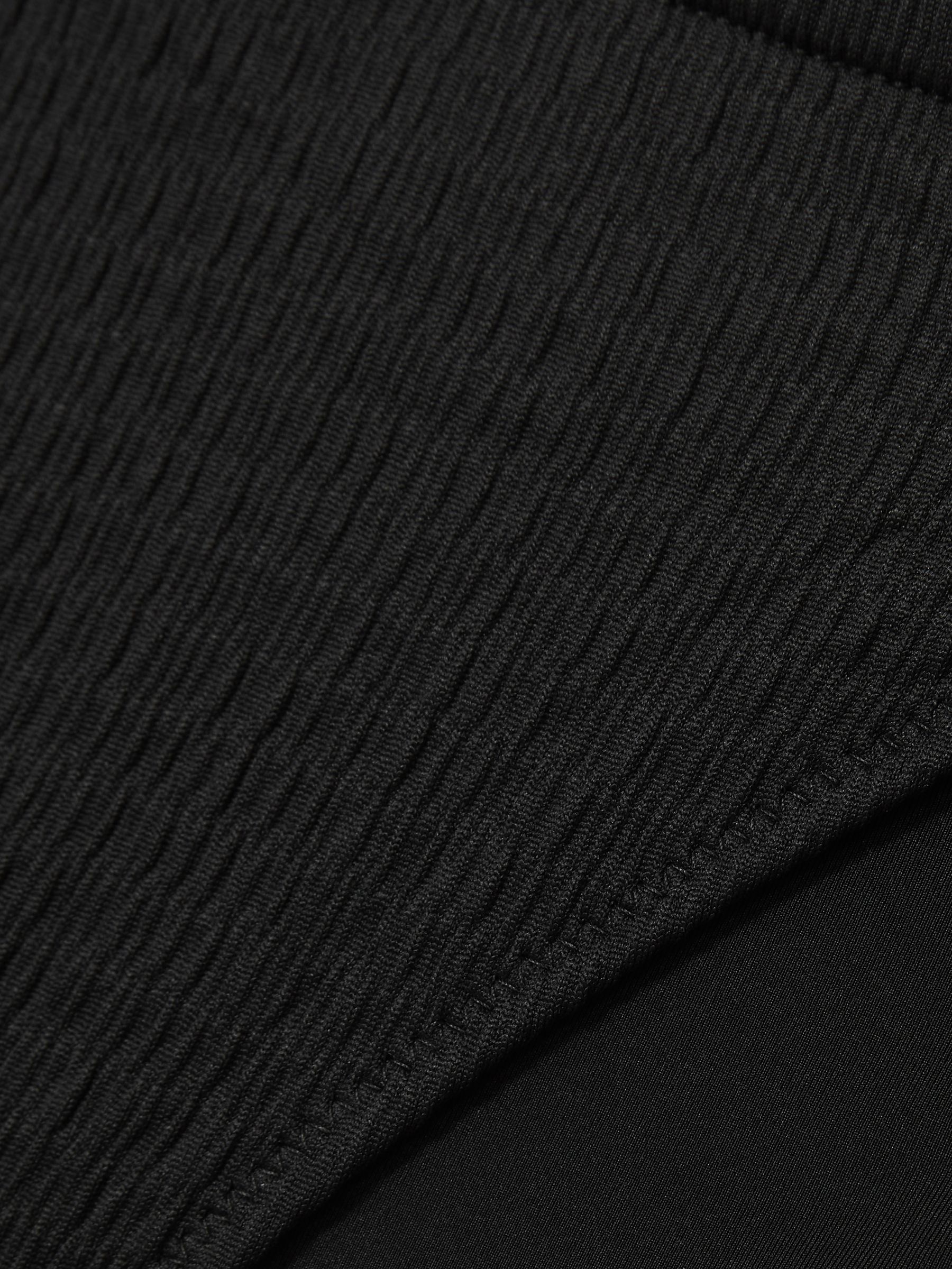 Calvin Klein Crinkle Tie Bikini Bottoms in Black