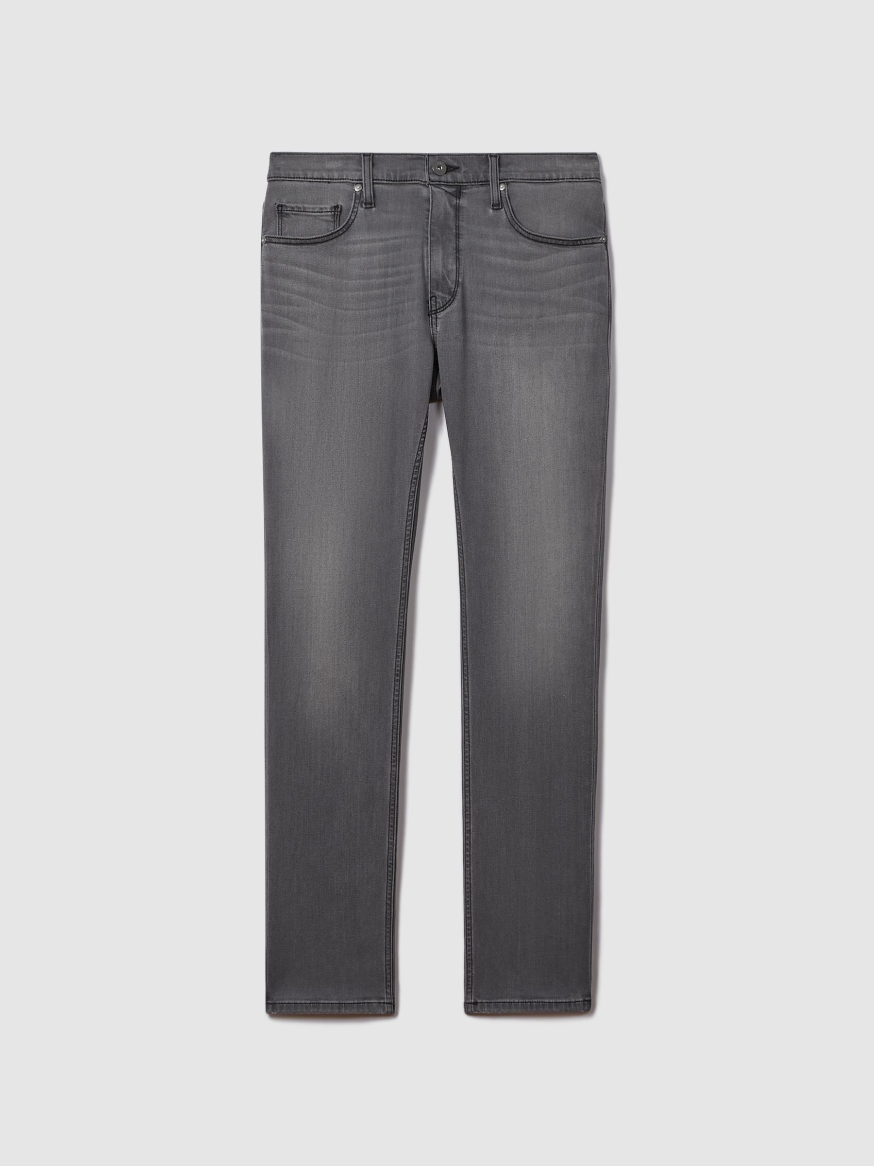 Paige Slim-Fit Stretch Jeans in Jimson Grey
