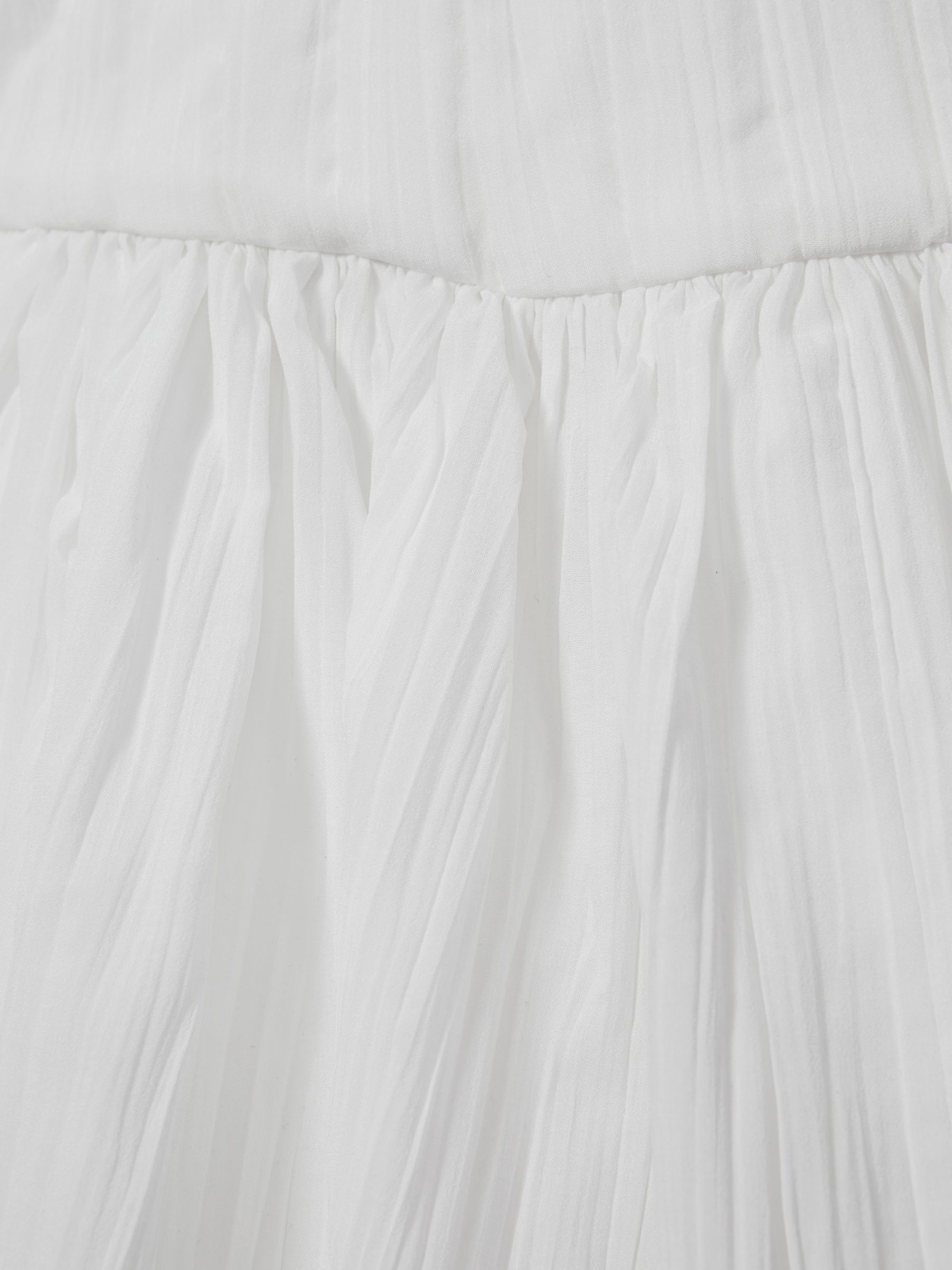 Acler Puff Hem Mini Dress in Ivory