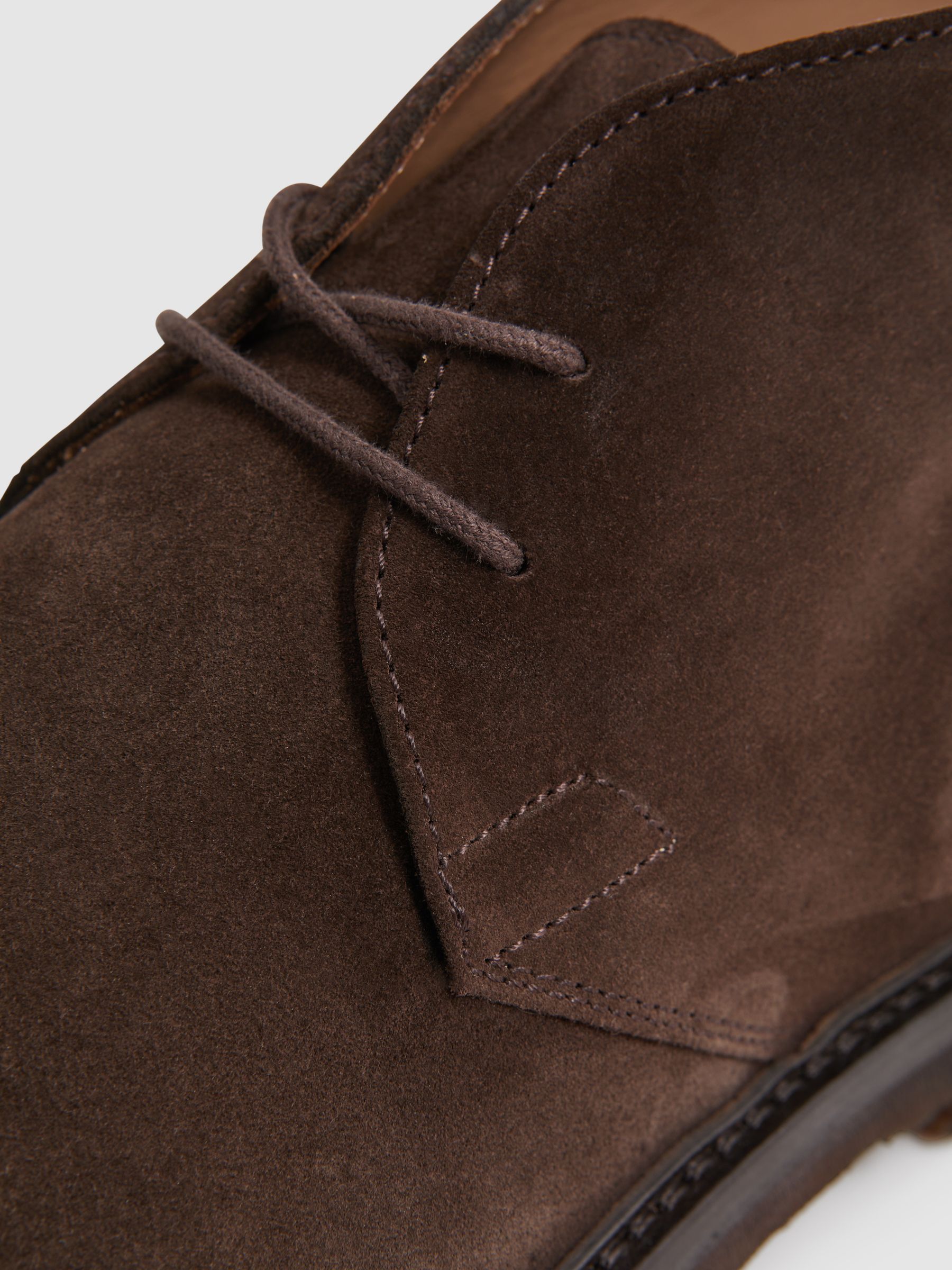 Harrys London Suede Chukka Boots in Ebony