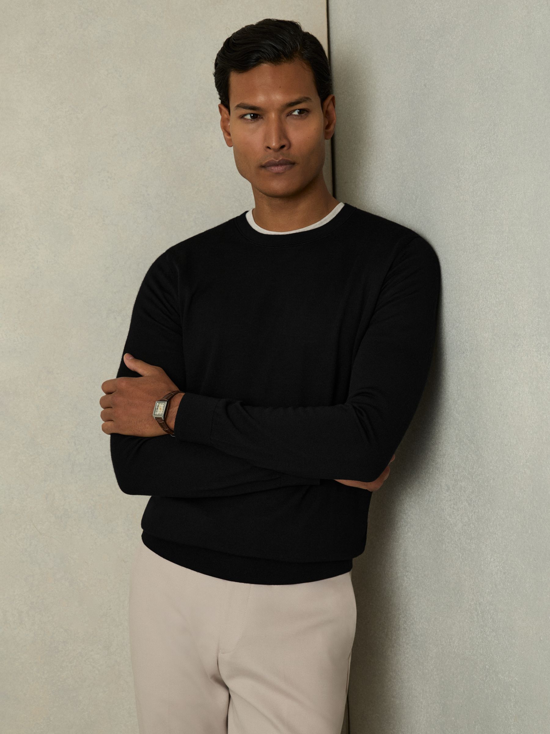 Pack of Two Merino Wool Jumpers in Black