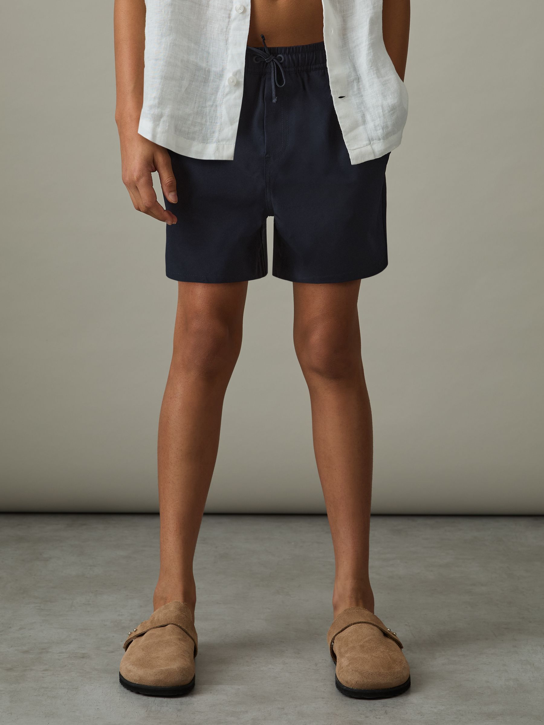 3-9 yrs Drawstring Swim Shorts in Navy