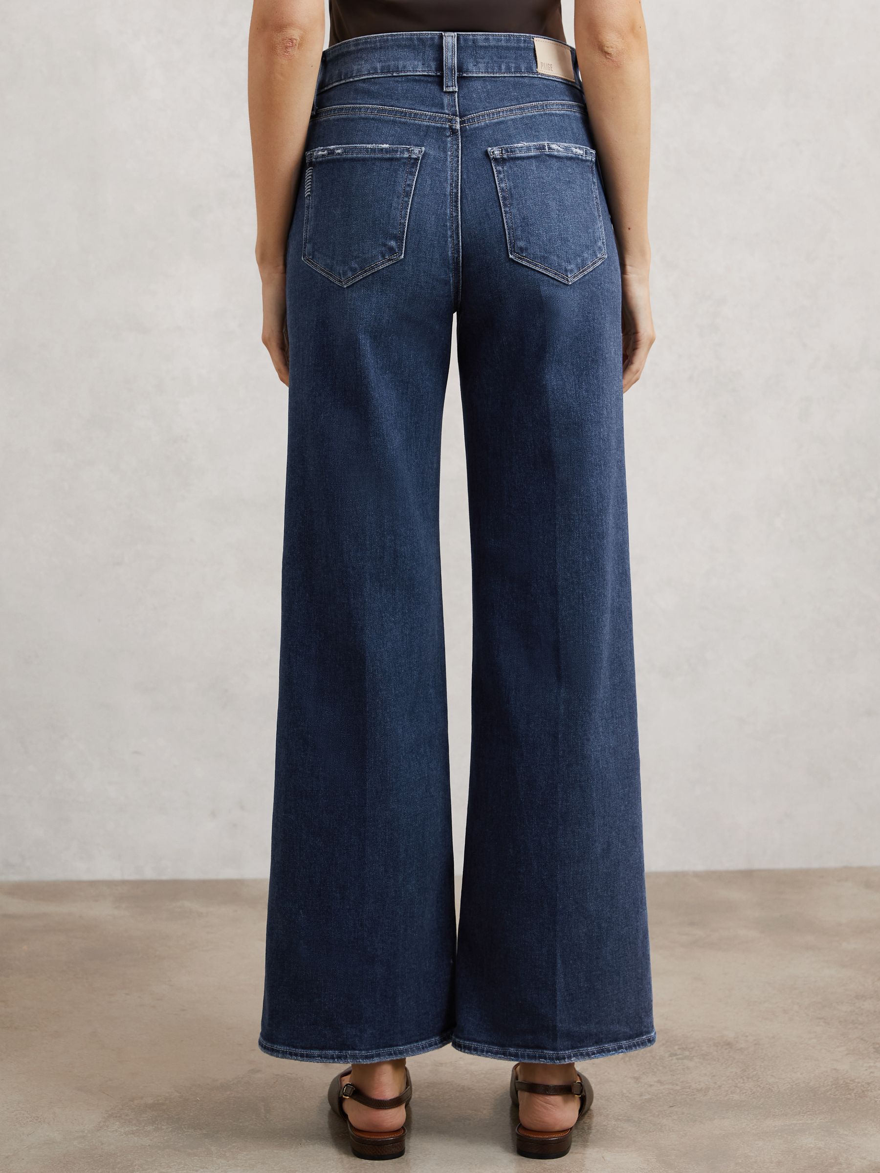 Paige Anessa Jeans in Mid Blue