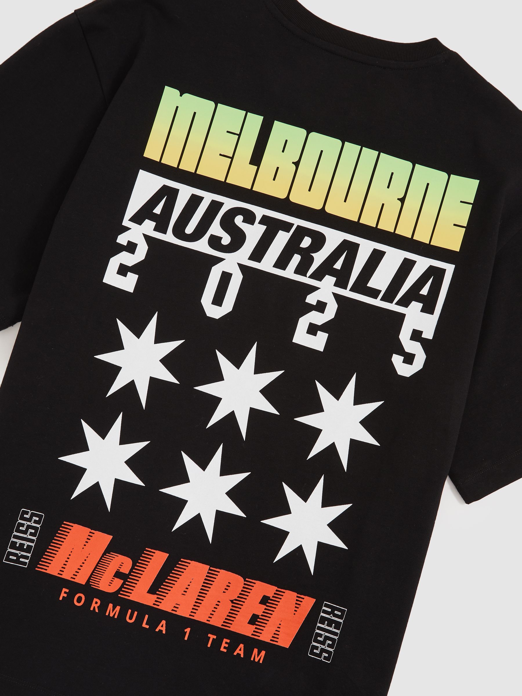 McLaren F1 Team Melbourne GP T-Shirt in Black
