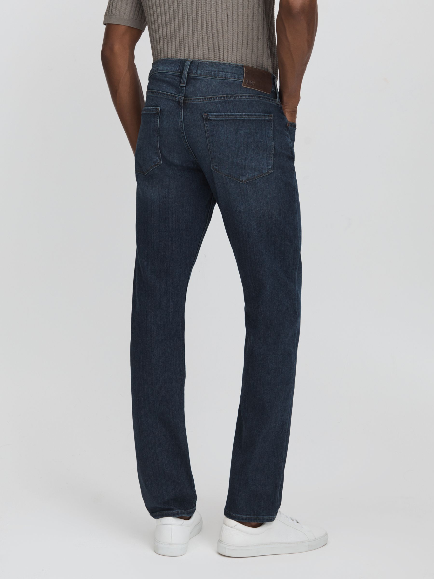 Paige Straight Leg Jeans in Rodriguez