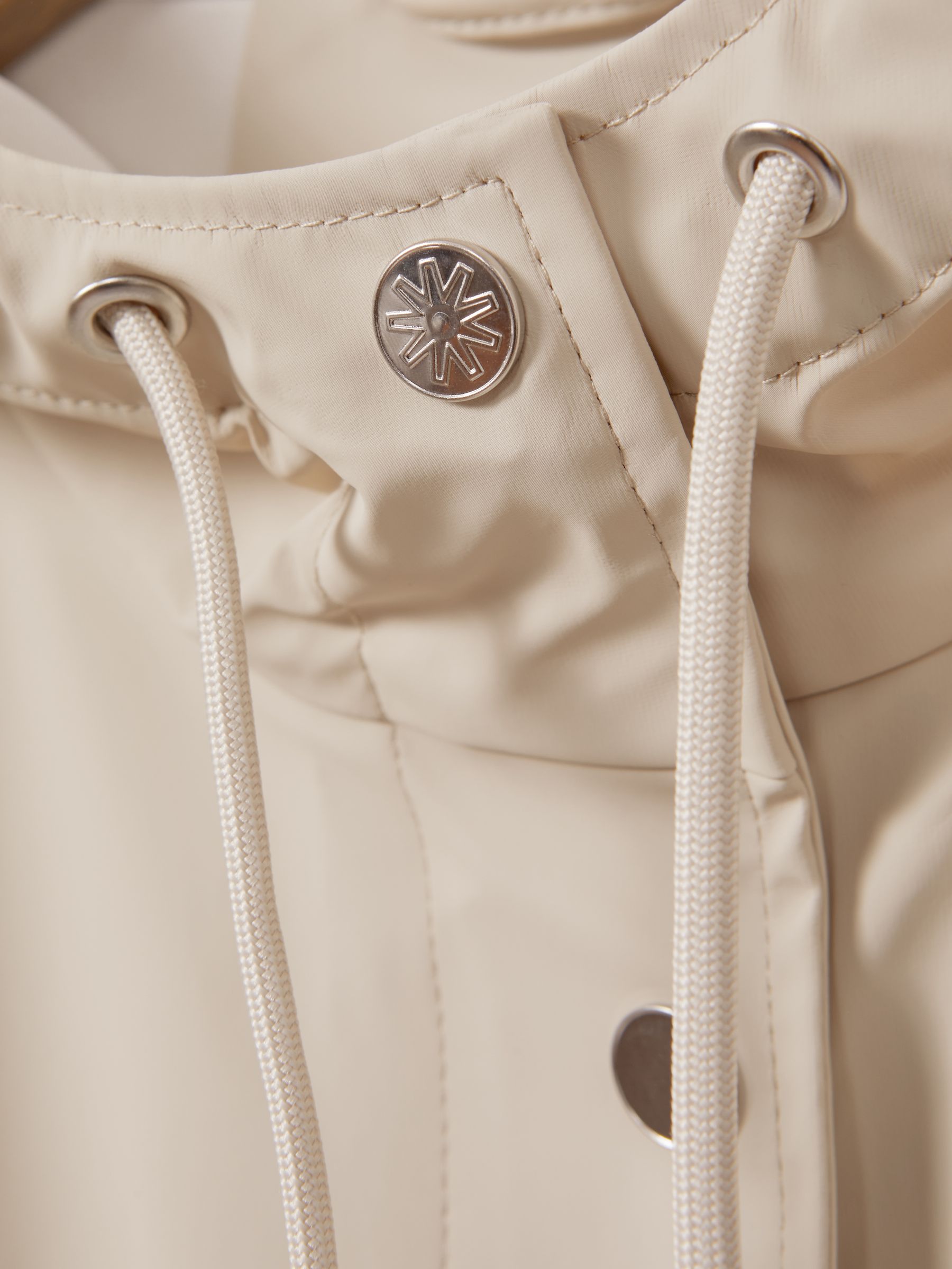 Rains Belted Raincoat in Dune Cream
