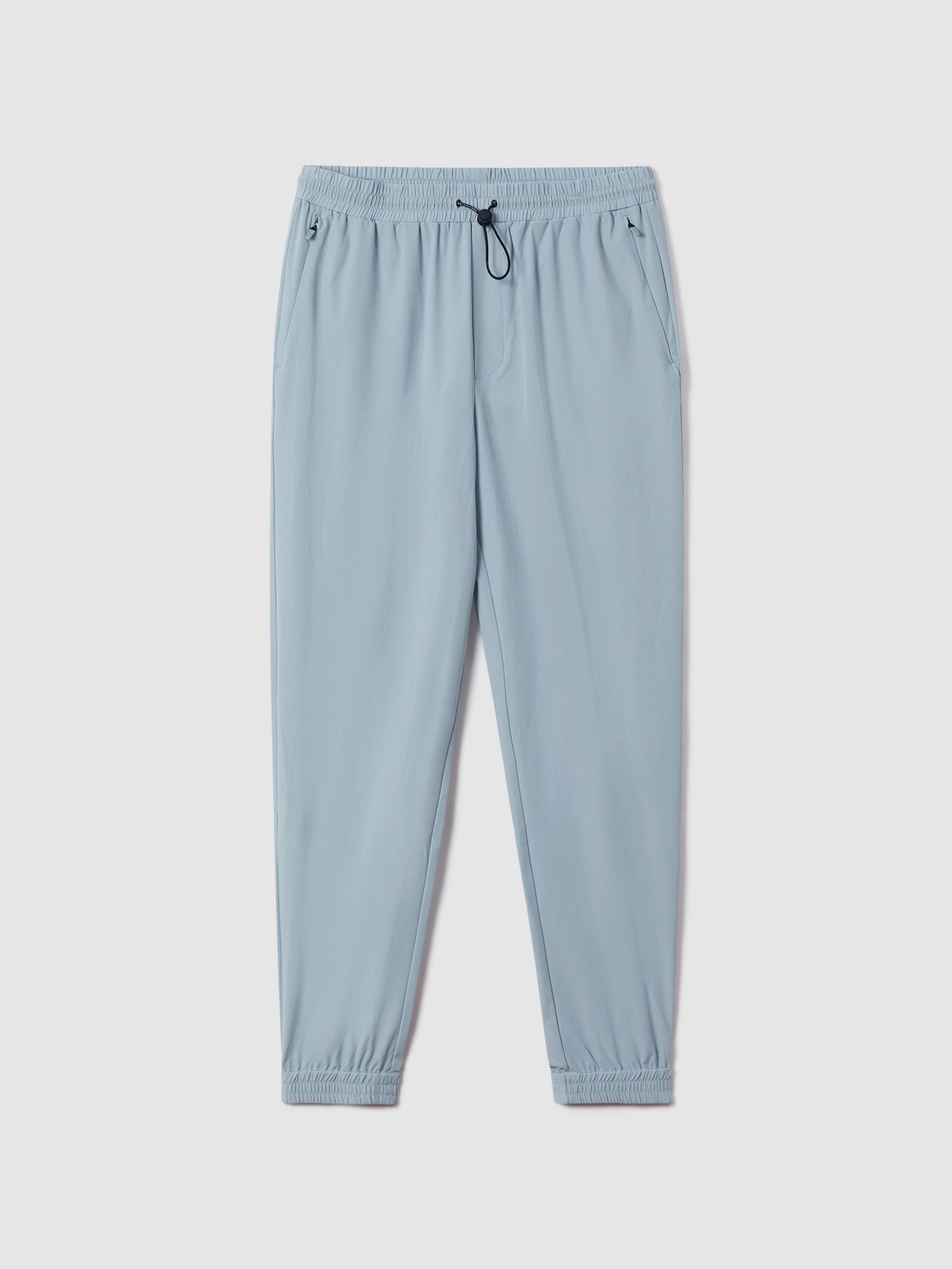 Castore Water Repellent Track Joggers in Blue Silver