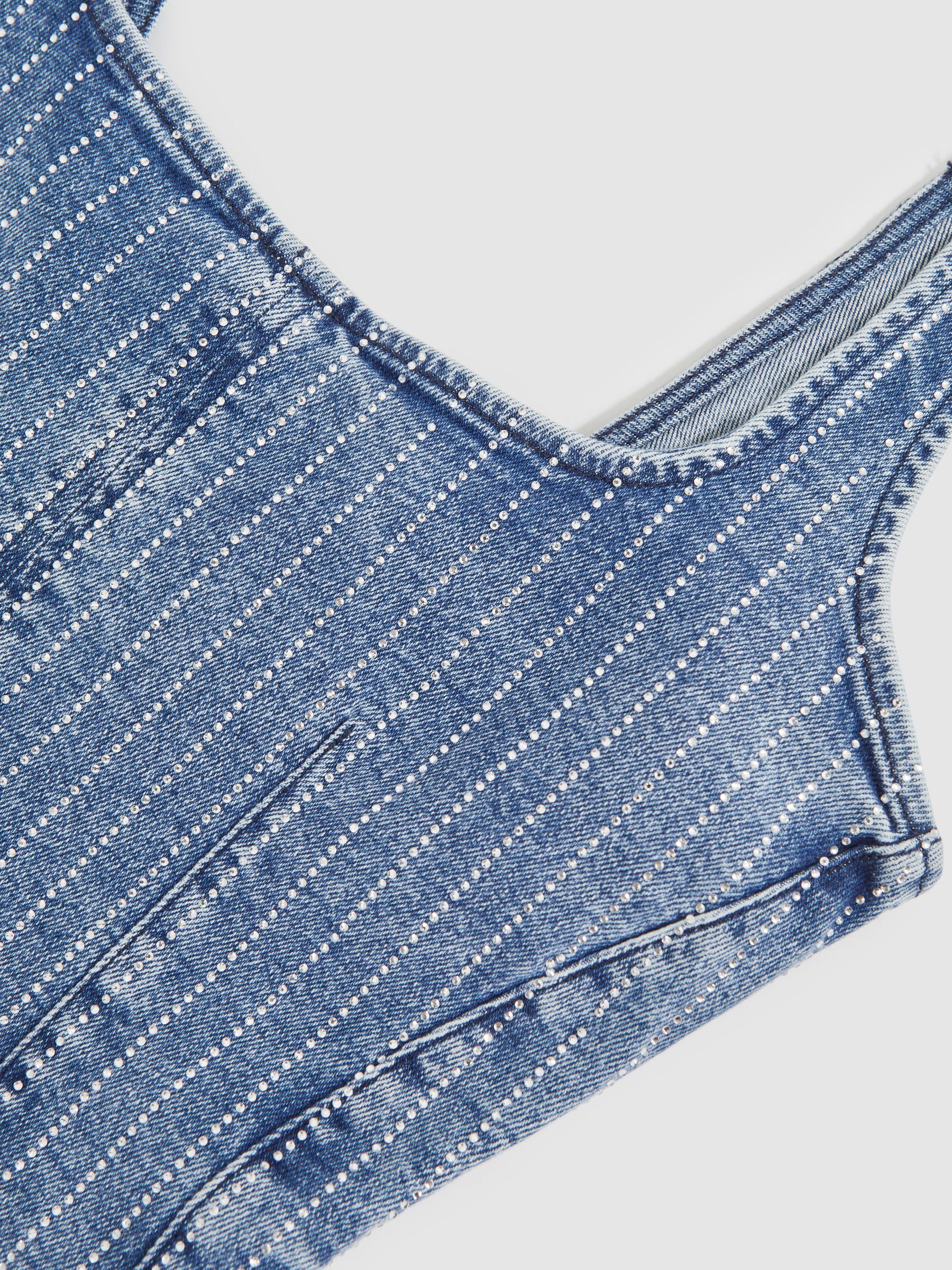 Dress in Indigo Blue