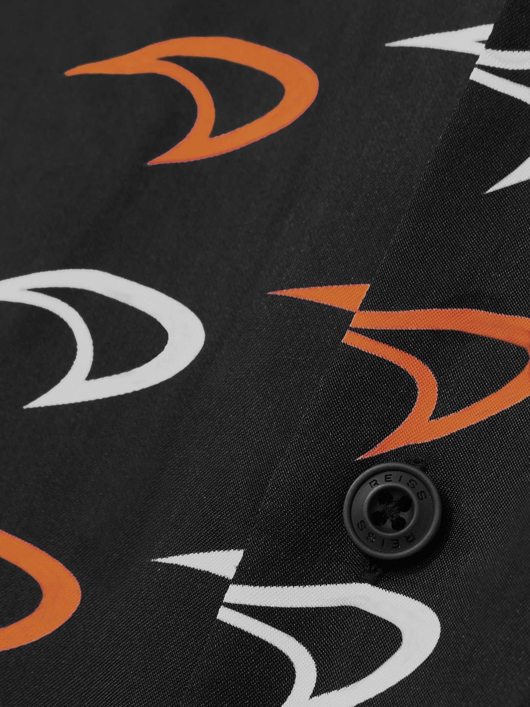 McLaren F1 Team Speedmark Logo Shirt in Black