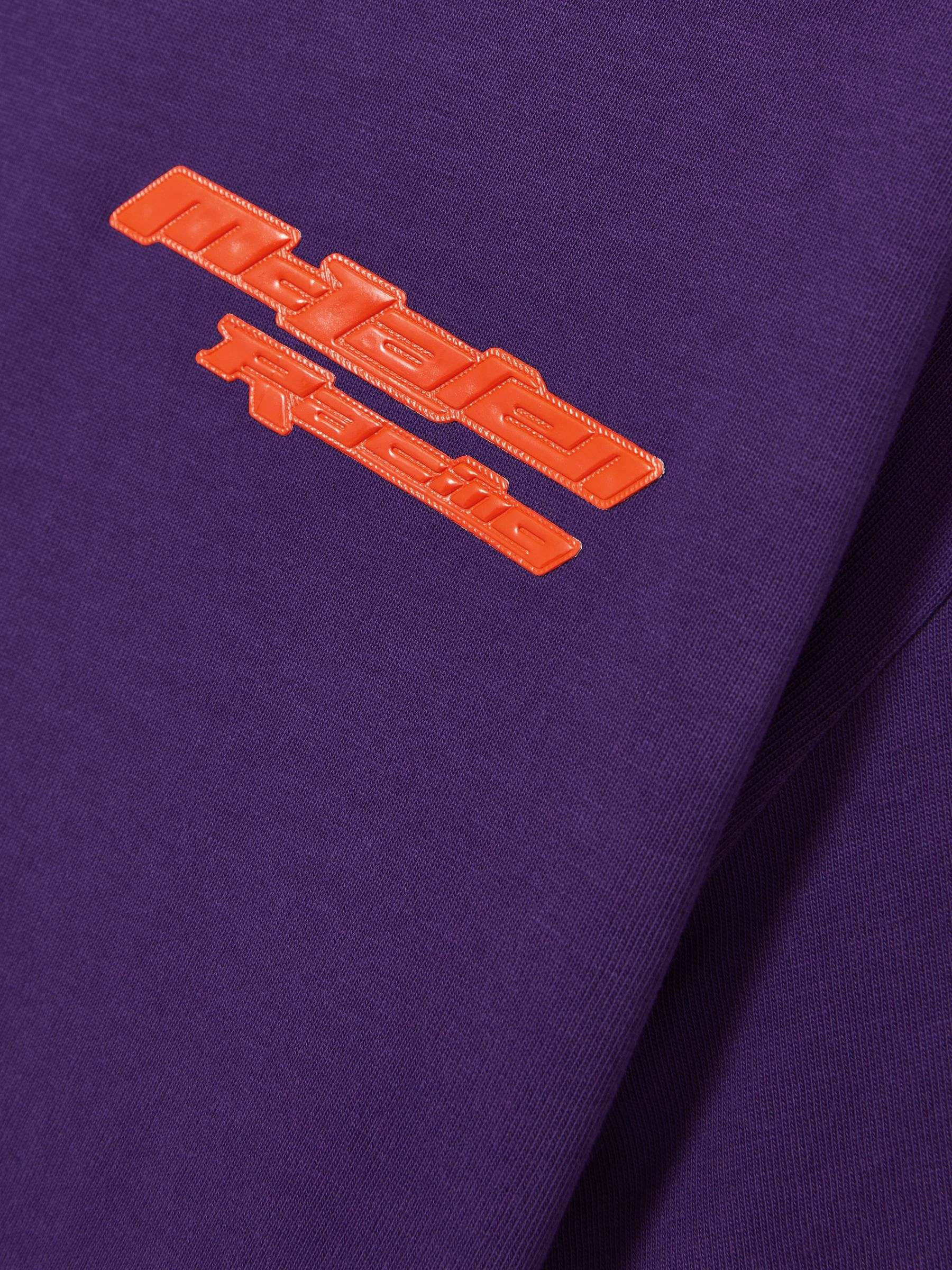 McLaren F1 Team Oversize Unisex Fit Logo T-Shirt in Purple