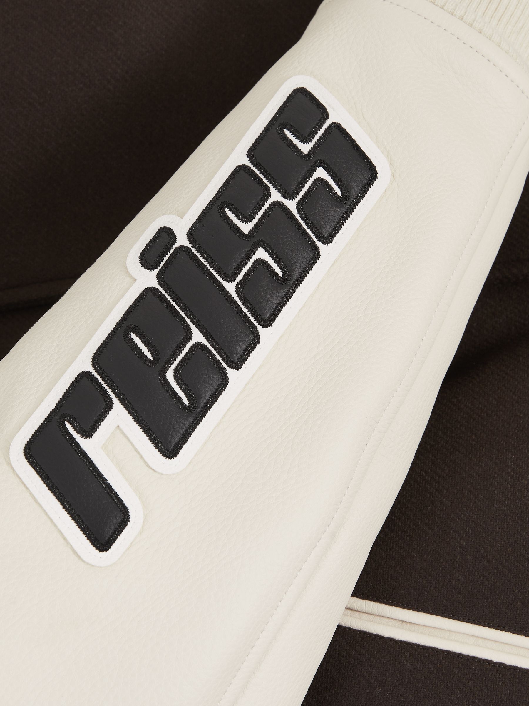 McLaren F1 Team Bomber Jacket in Brown/Ivory/White