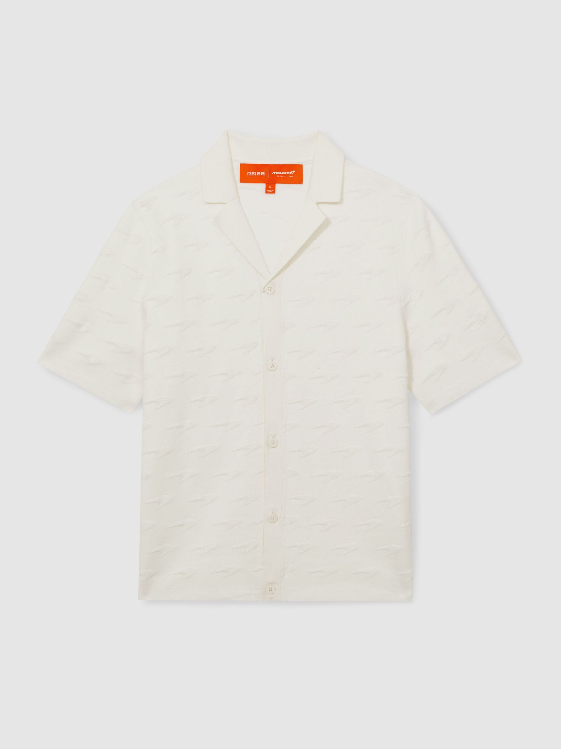 McLaren F1 Team Speedmark Knit Shirt in White