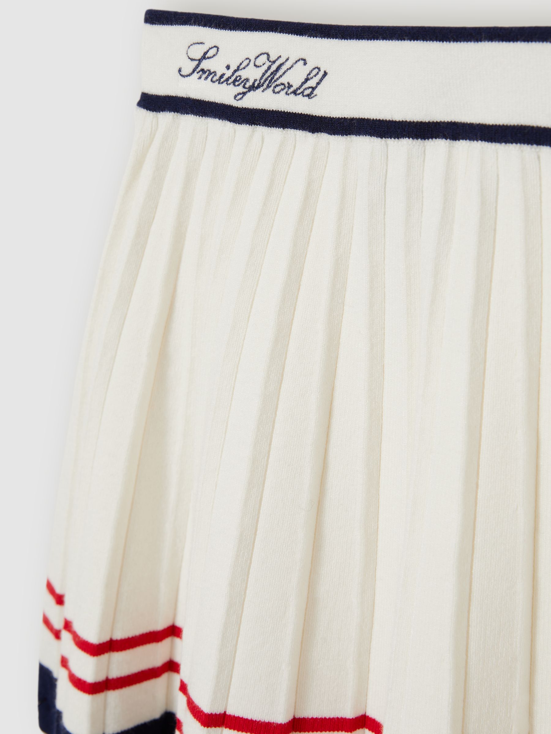 13-14 yrs SmileyWorld | Reiss Tennis Skirt in Off White