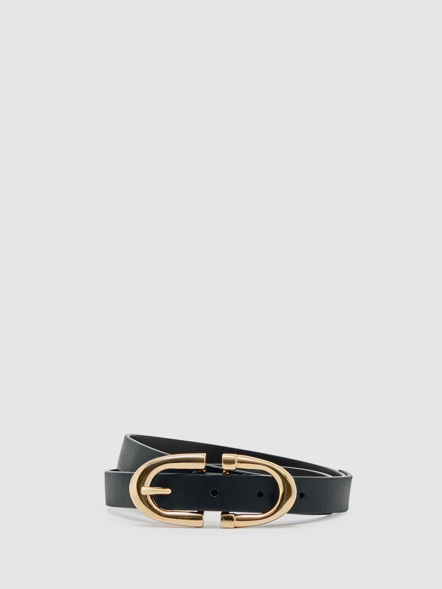 Horseshoe Belt in Black