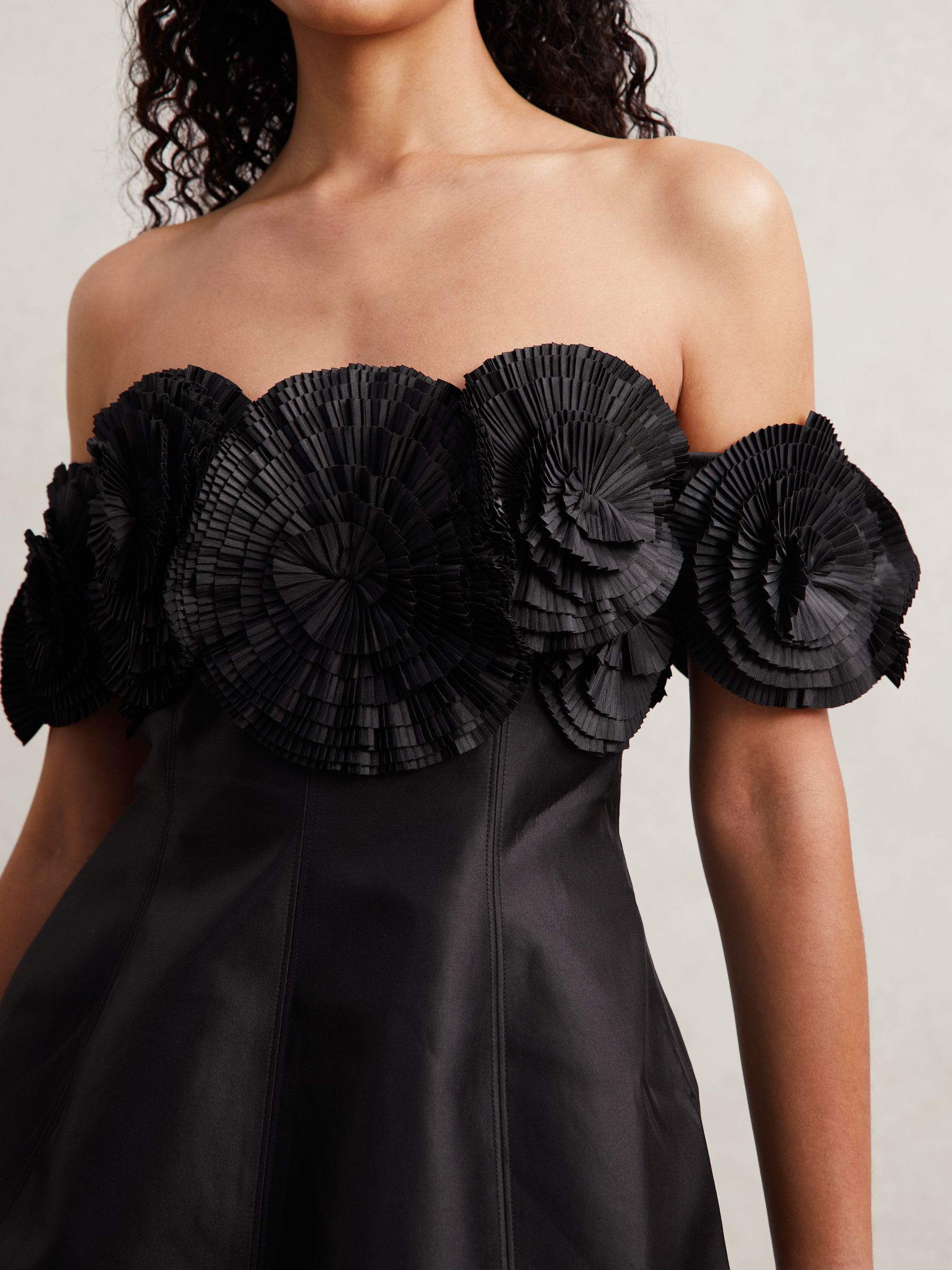 Acler Trusley Mini Dress in Black