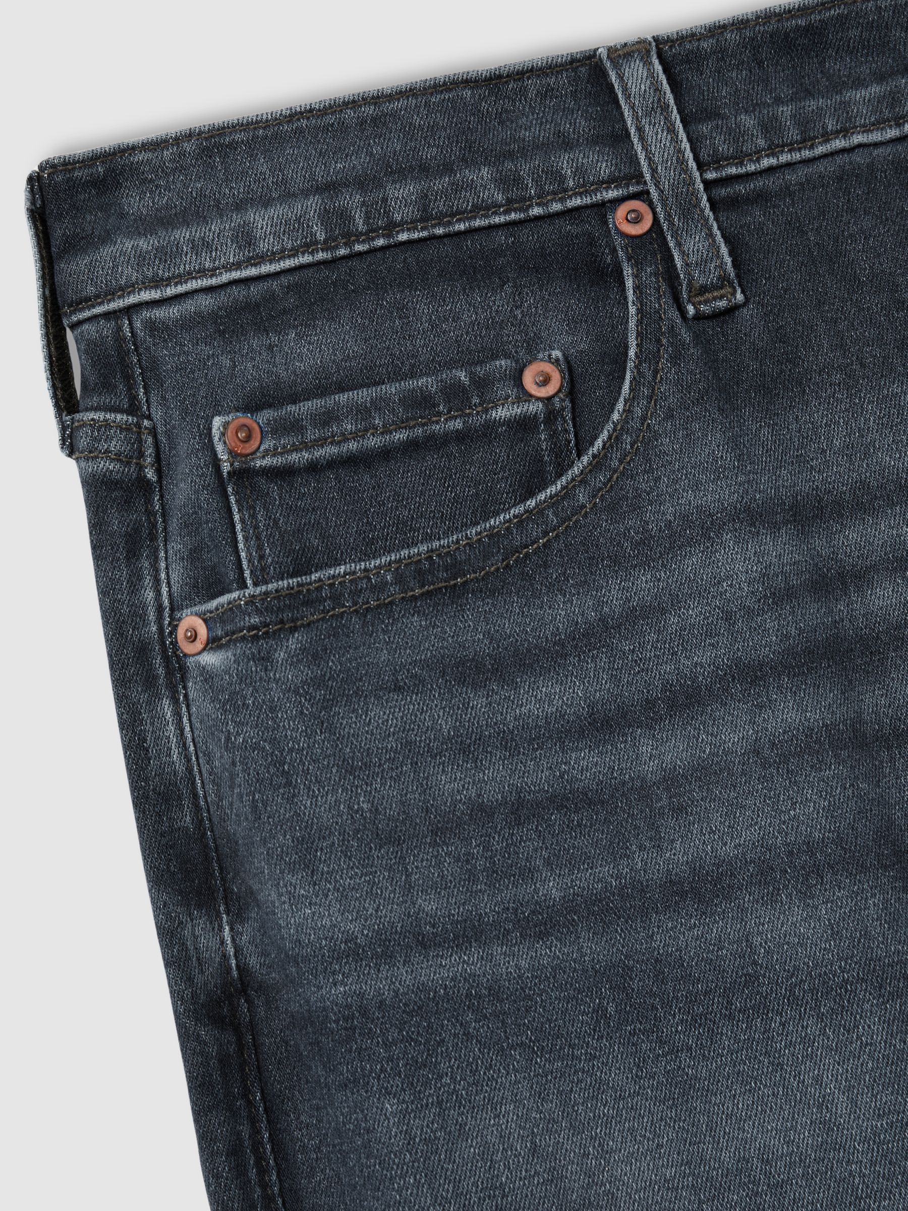 Paige Straight-Leg Jeans in Levine