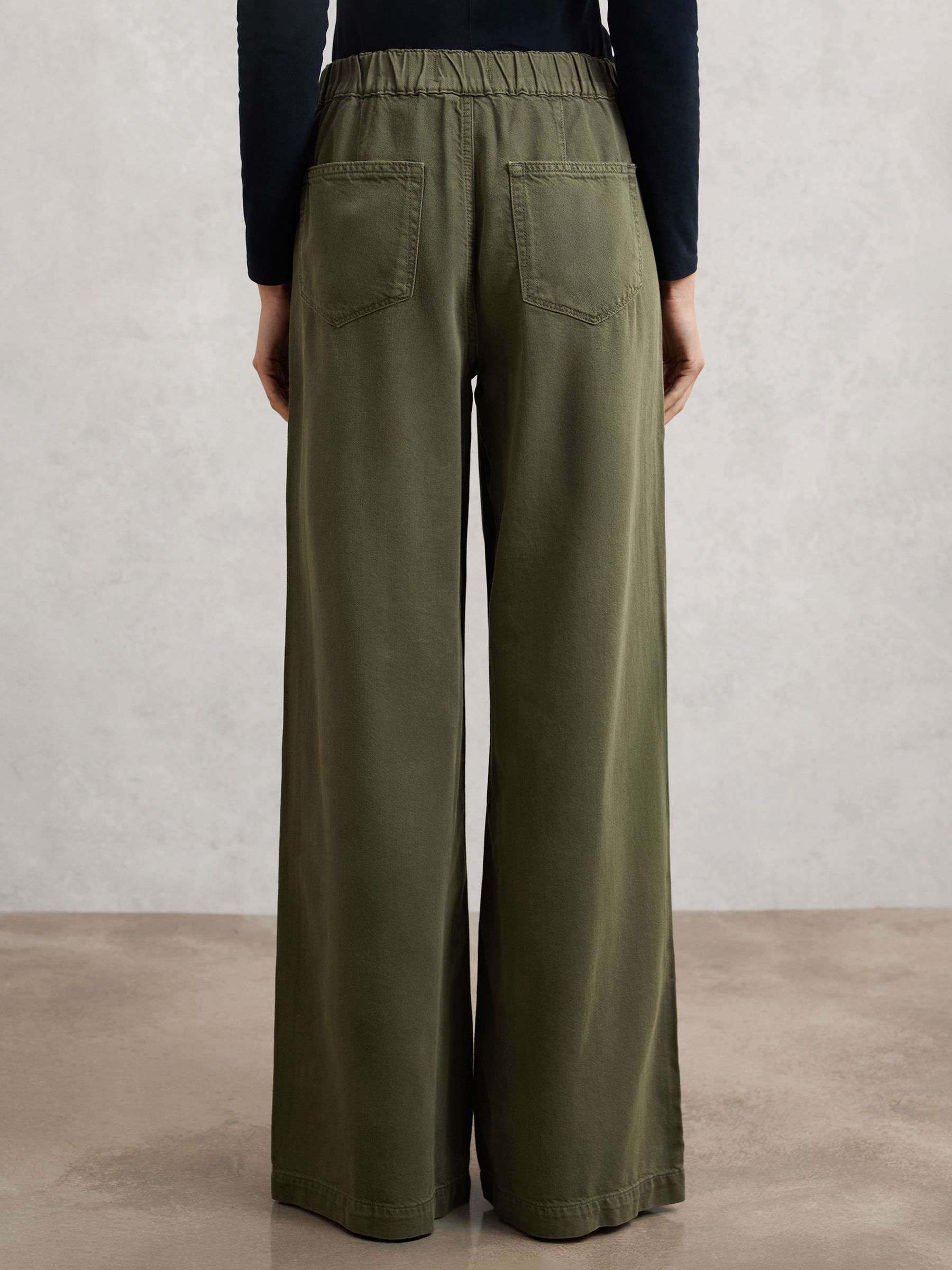 Paige Rumi Pant Jeans in Khaki Green