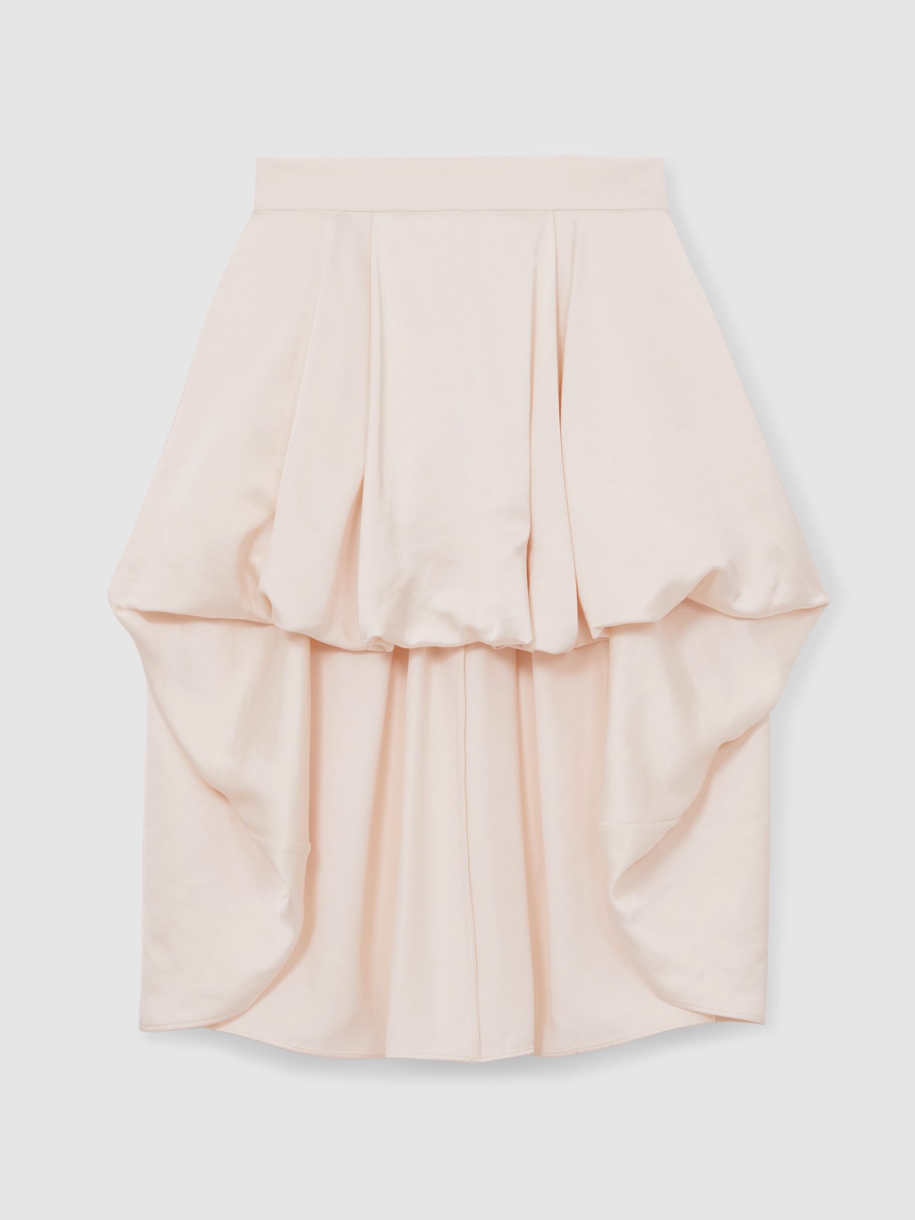 9-13 yrs High-Low Puffball Skirt in Ivory