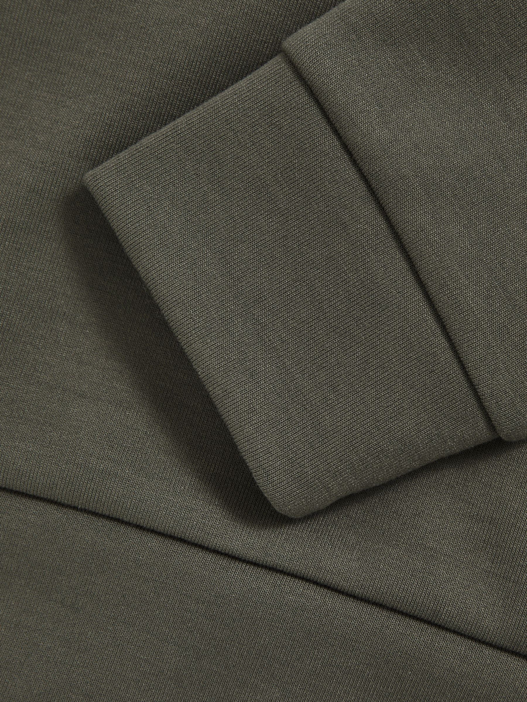 3-9 yrs Interlock Jersey Hoodie in Dark Sage