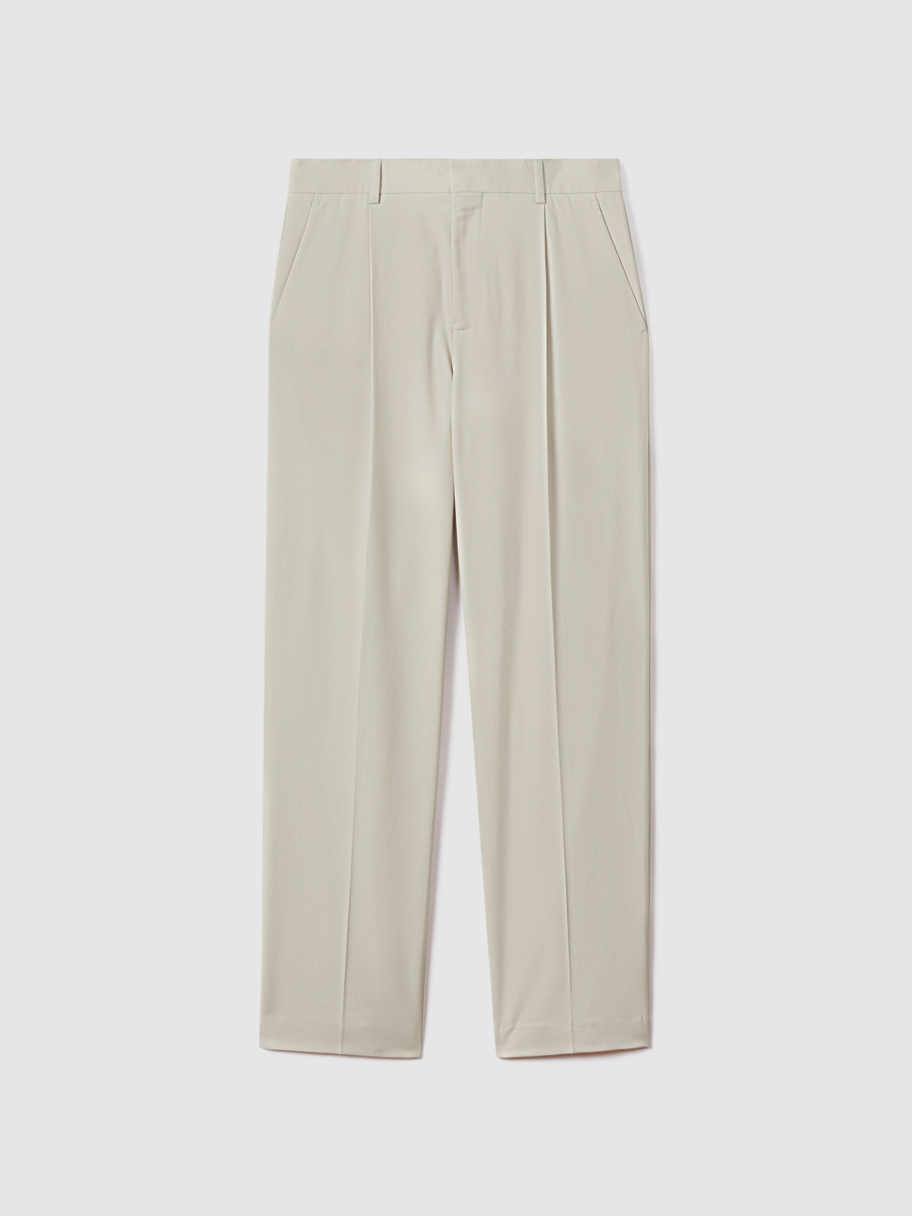 McLaren F1 Relaxed Twill Trousers in Stone