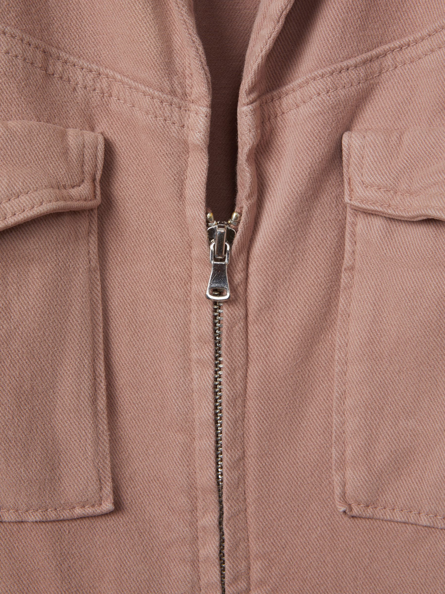 Paige Denim Jumpsuit in Mauve