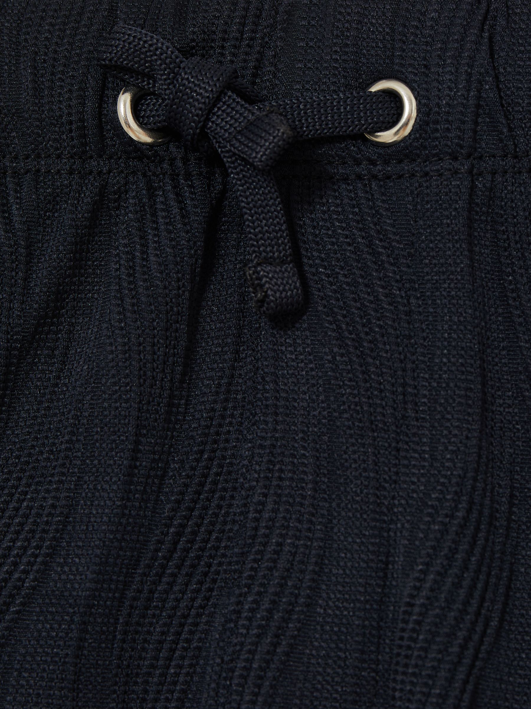 9-13 yrs Wave-Jacquard Drawstring Shorts in Navy