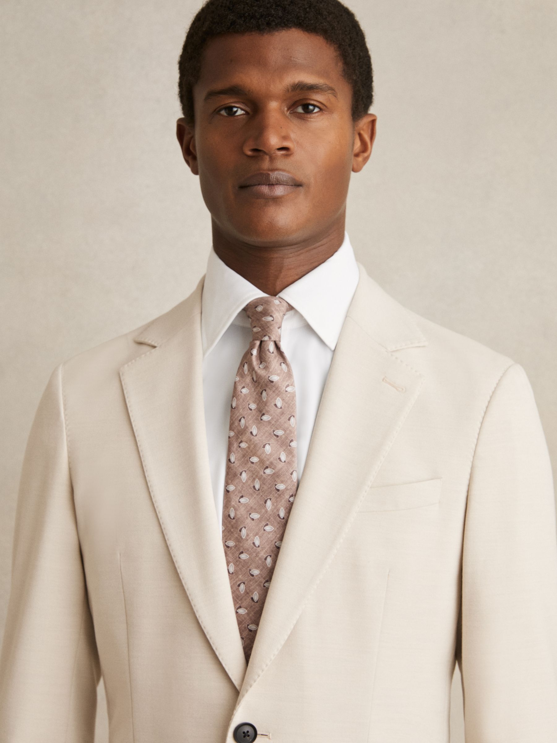 Regular Fit Button-Through Travel Shirt in White