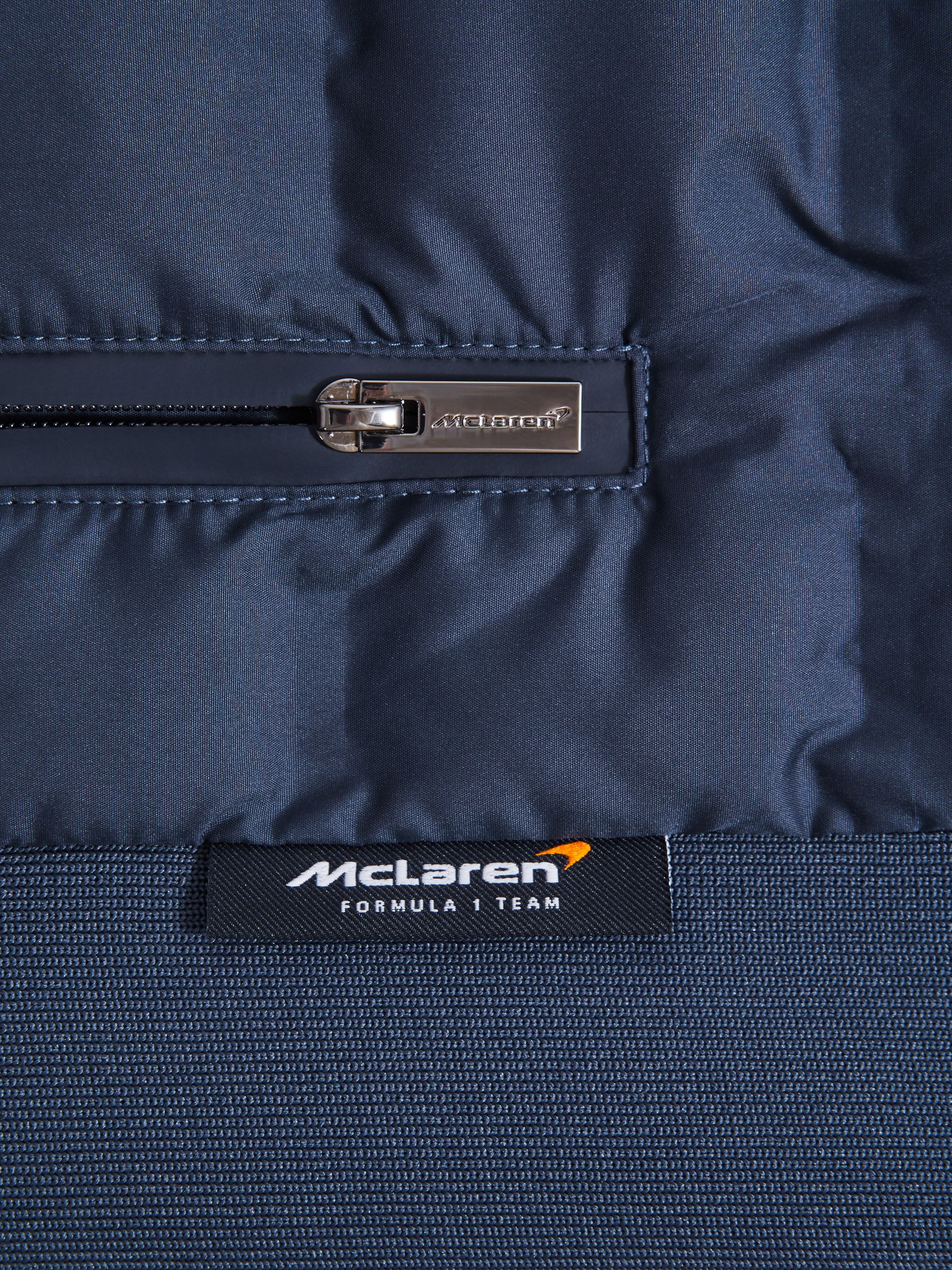 McLaren F1 Hybrid Quilt and Knit Gilet in Airforce Blue
