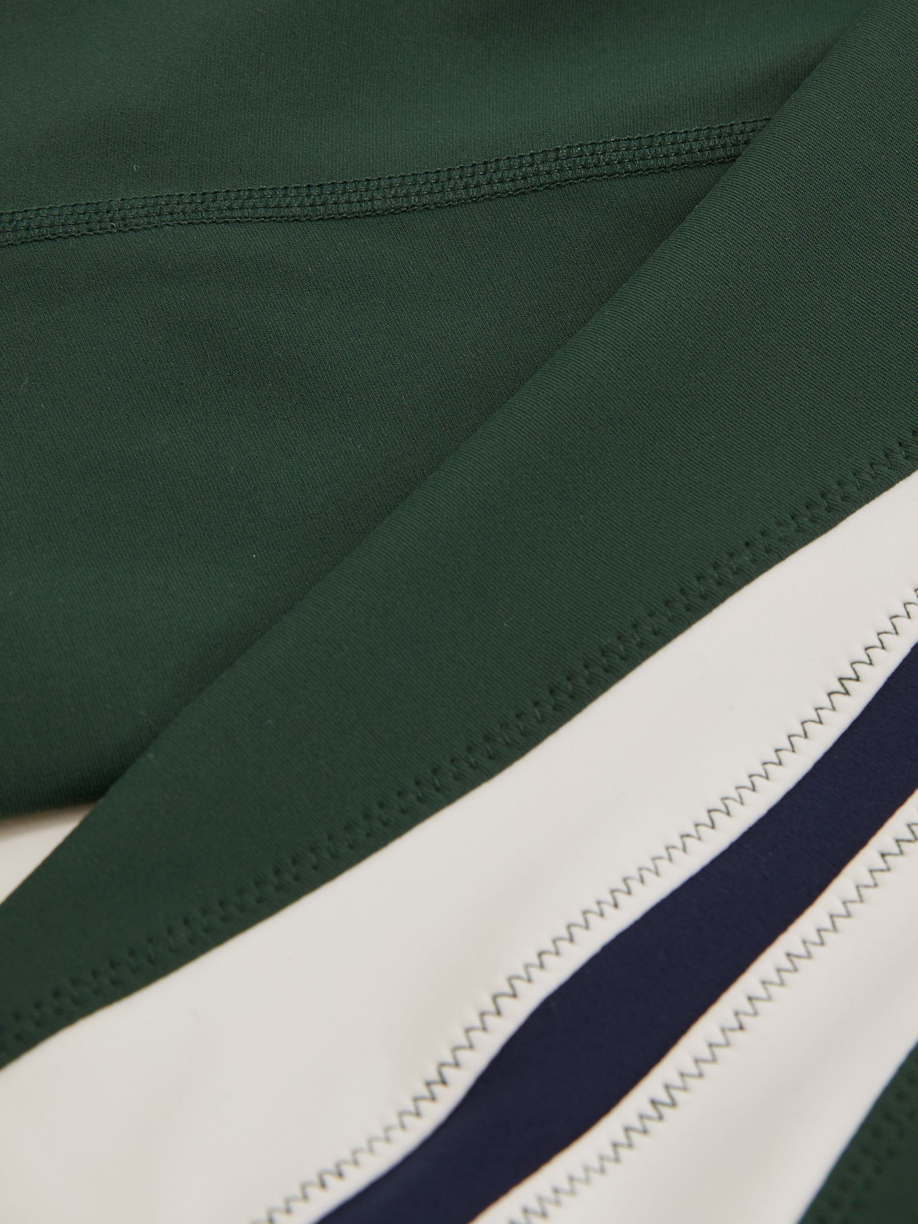 25" Colourblock Leggings in Green