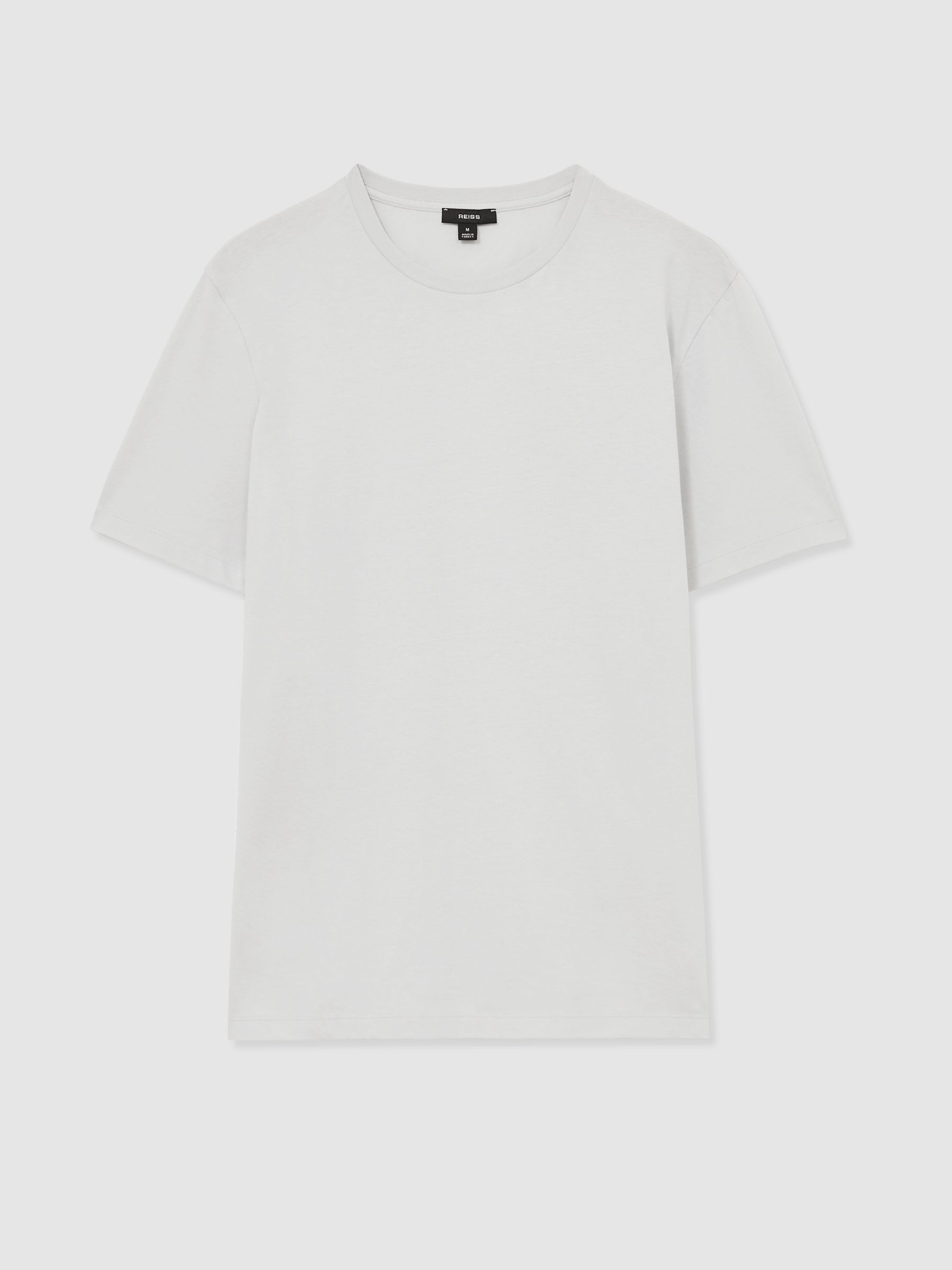 Crew Neck T-Shirt in Mint Blue