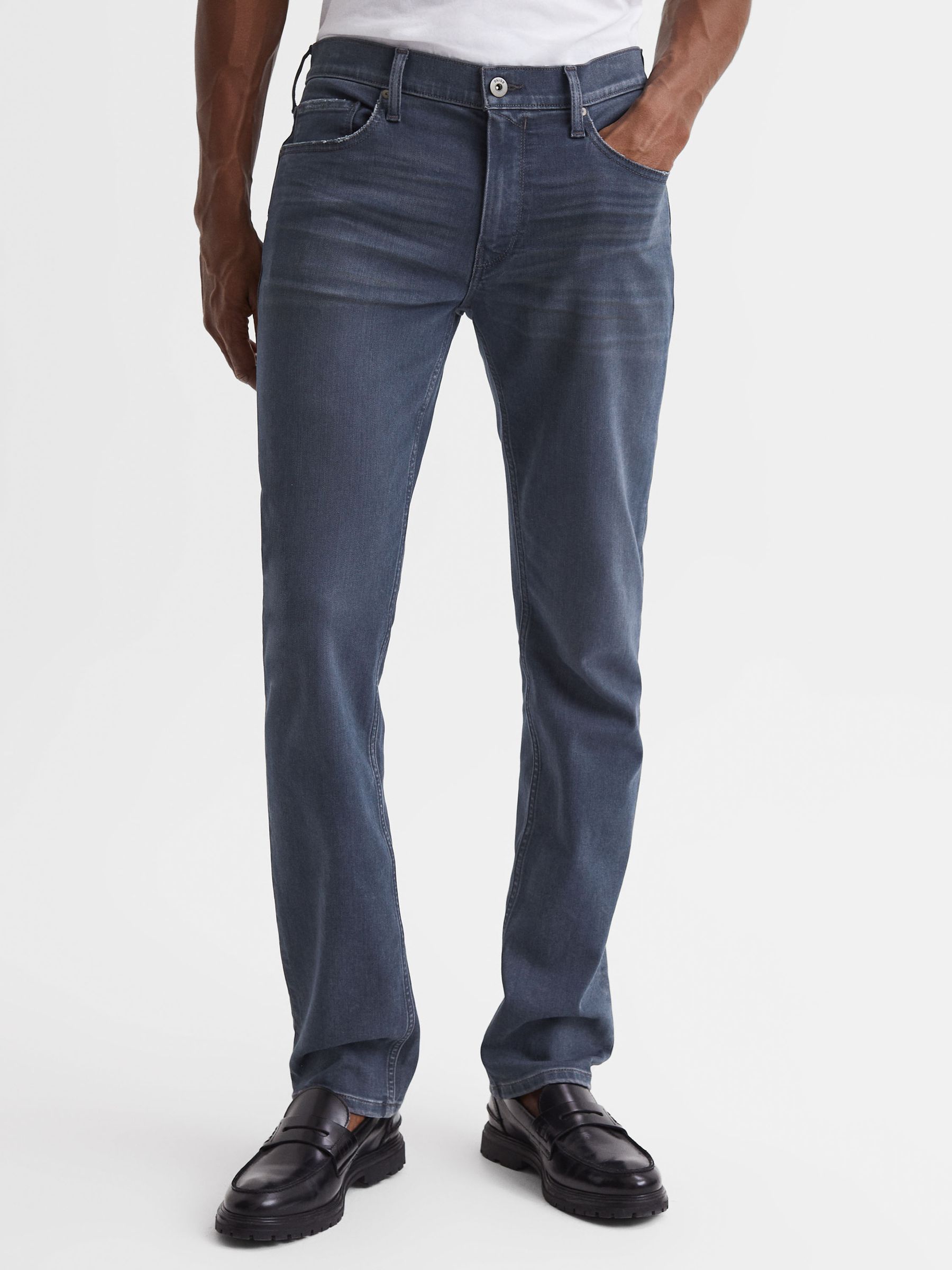 Paige High Stretch Slim Fit Jeans in Conwell