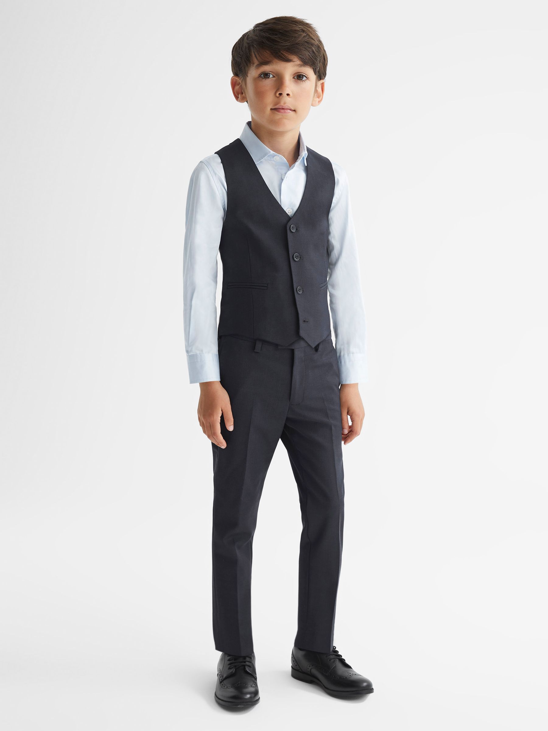 4-9 yrs Modern Fit Waistcoat in Navy