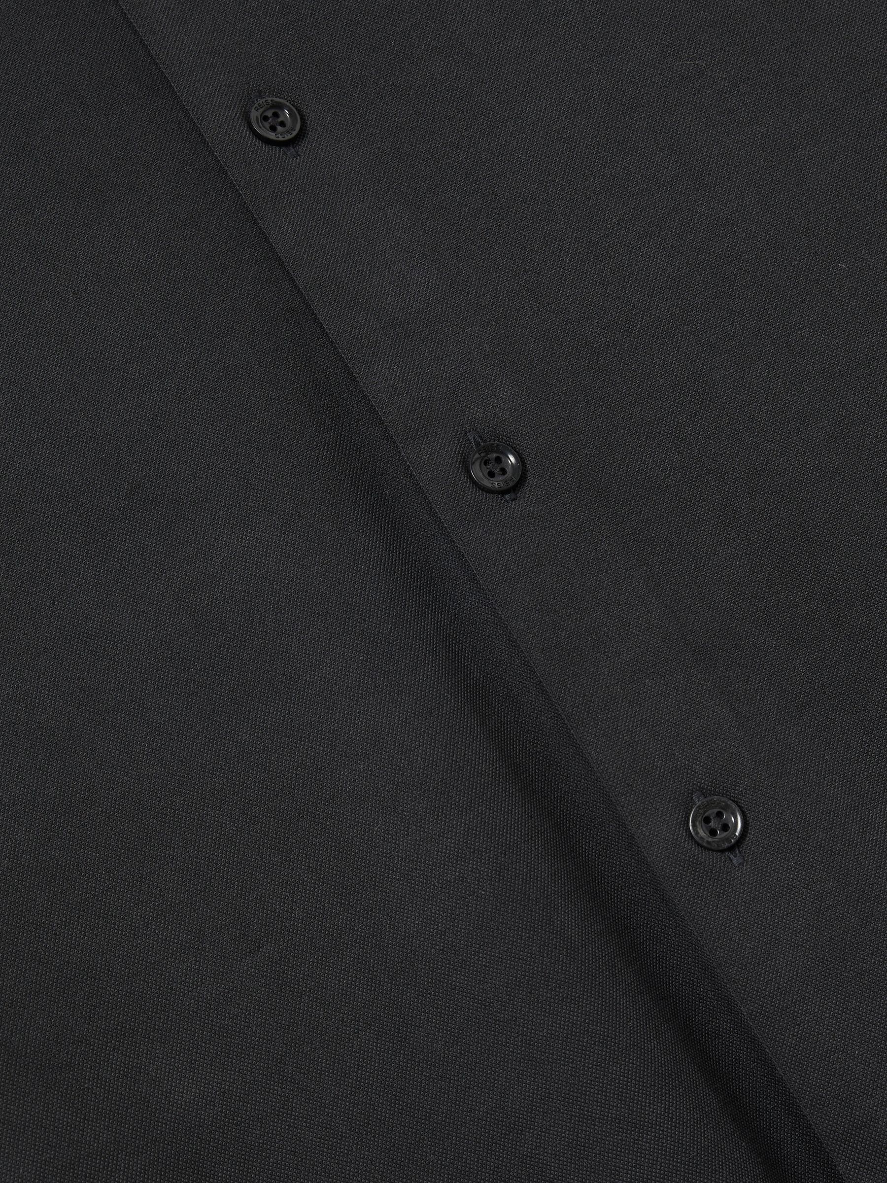 Modal-Blend Shirt in Black