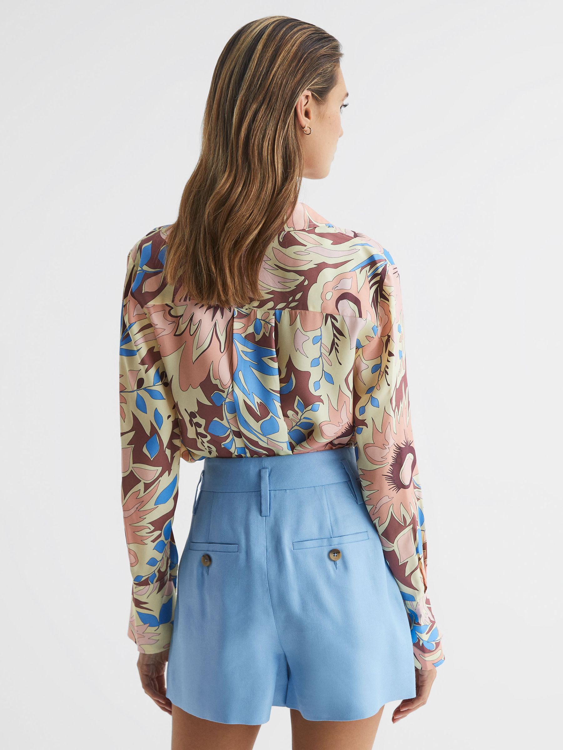 Floral Printed Shirt in Multi