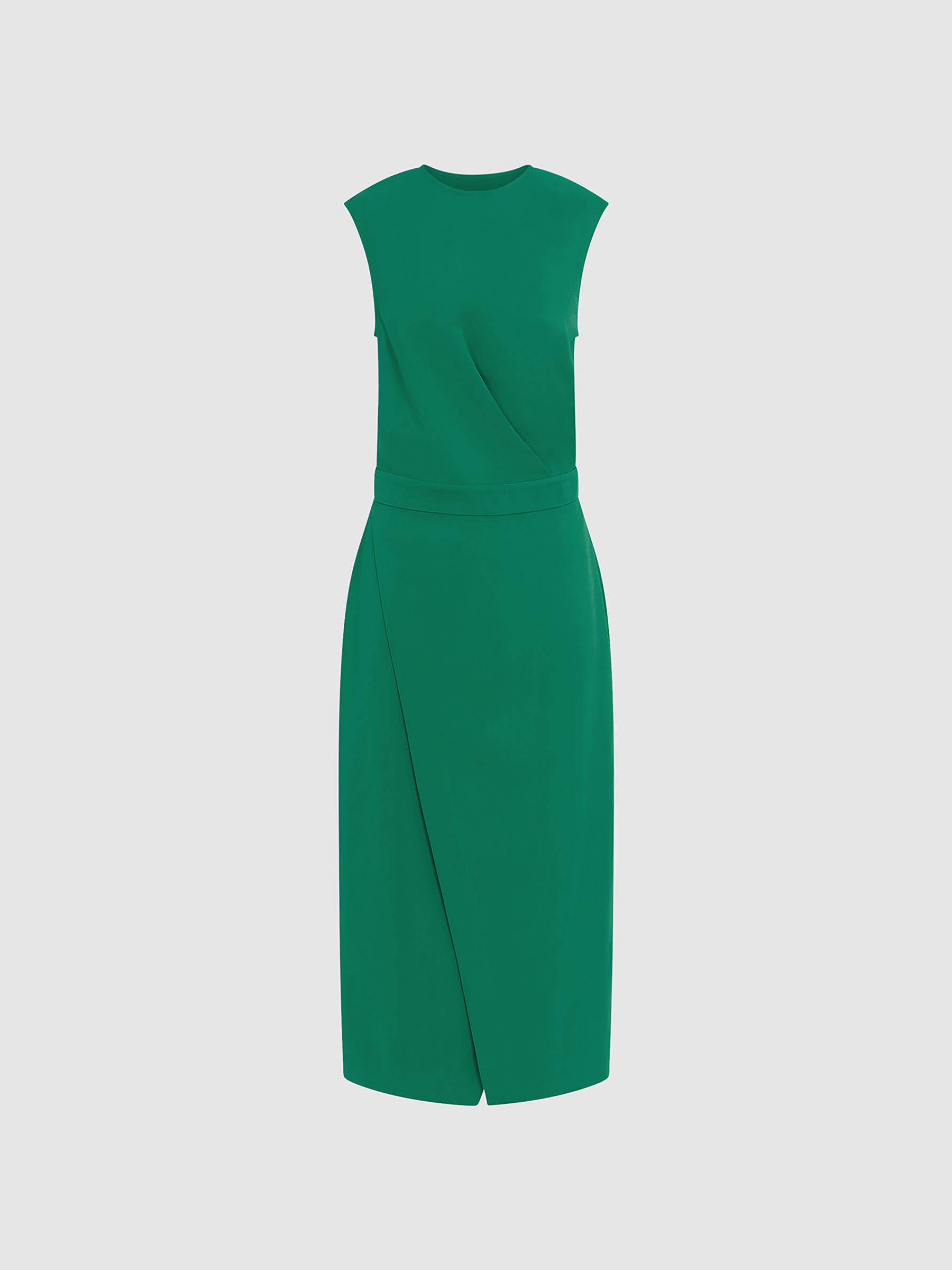 Sleeveless Bodycon Dress in Green