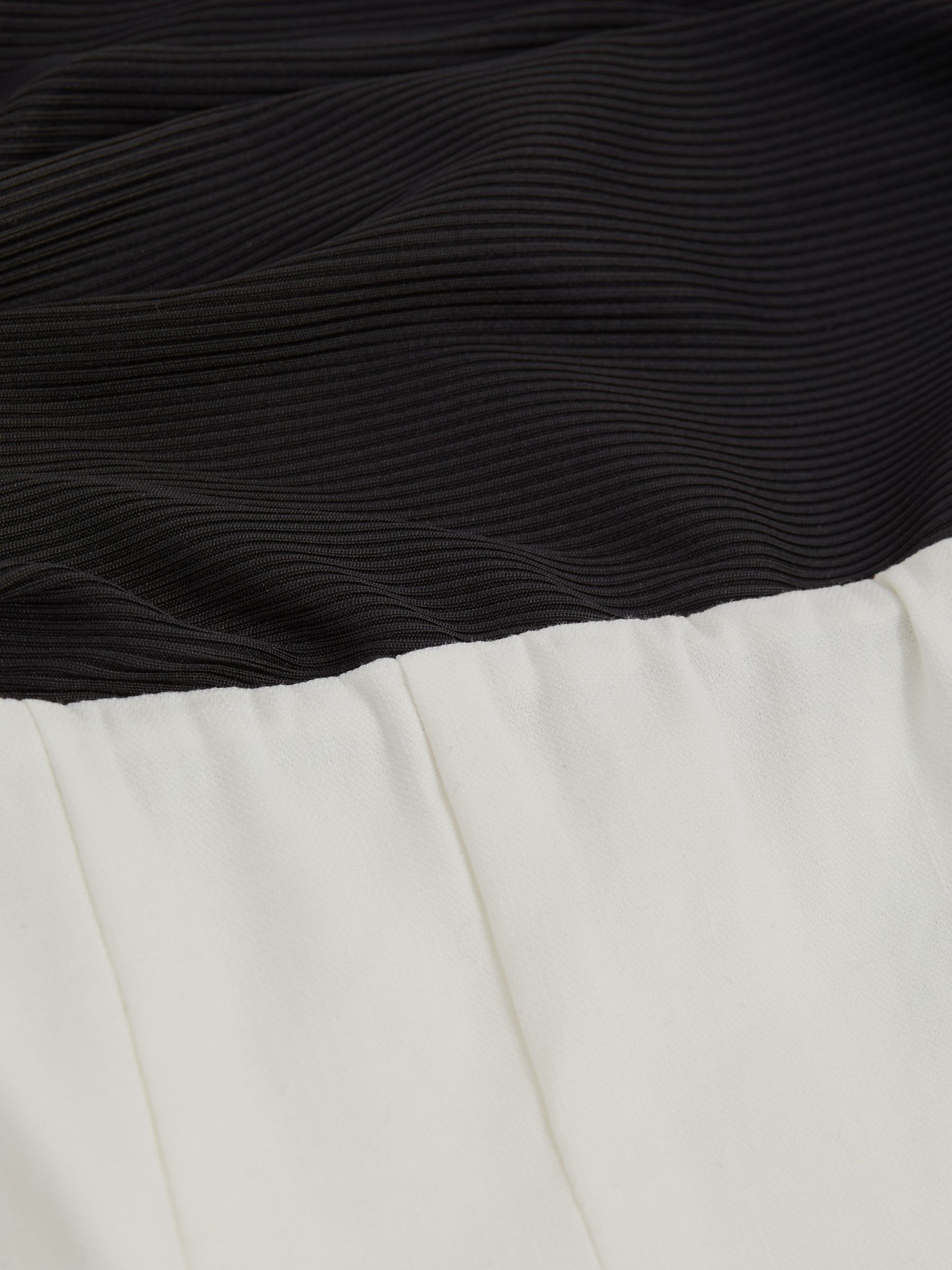 Marcia Ivory Anna Quan Linen-Jersey Strapless Maxi Dress