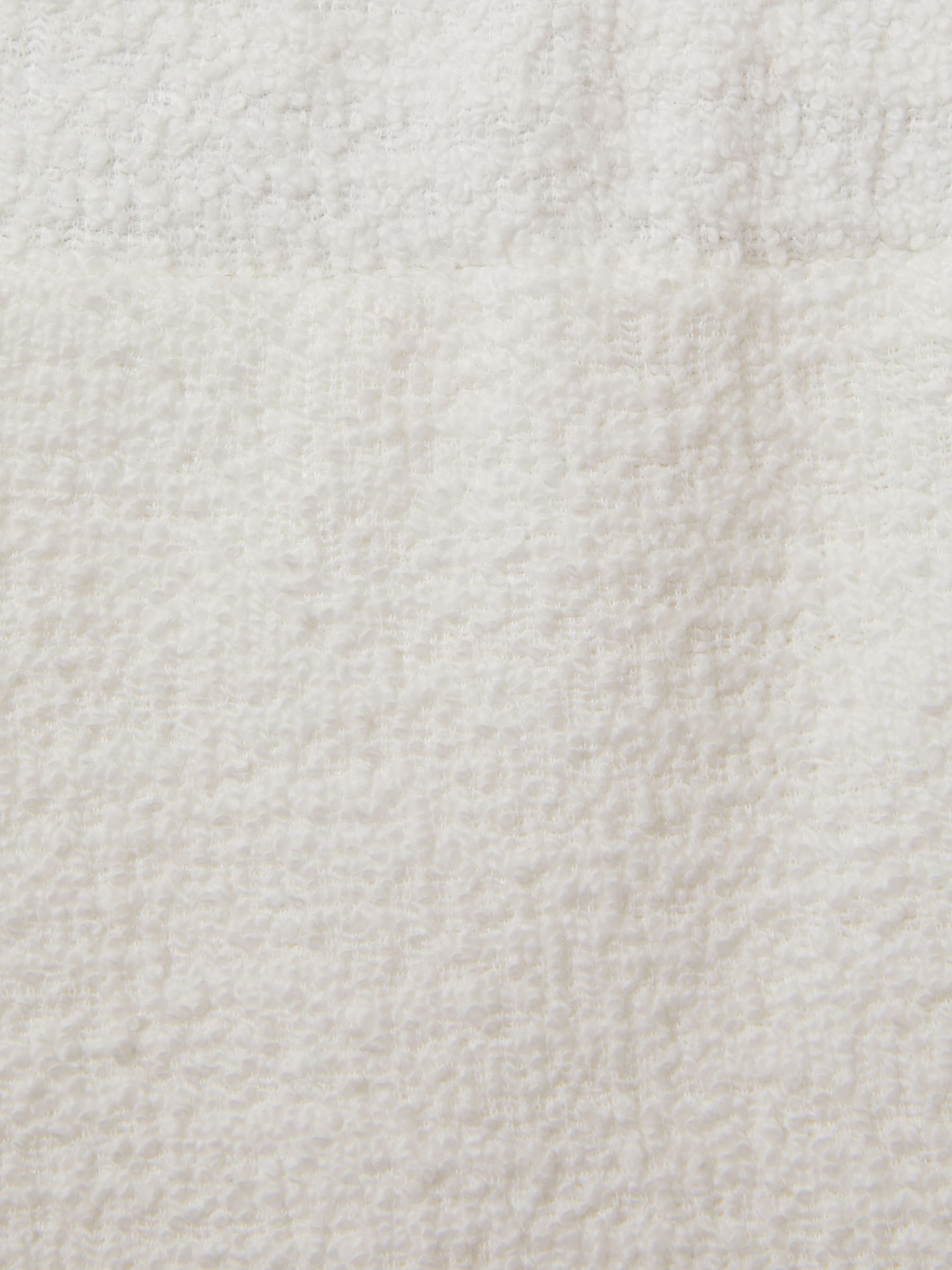 4-9 yrs Cotton Blend Boucle Hoodie and Joggers Set in Cream