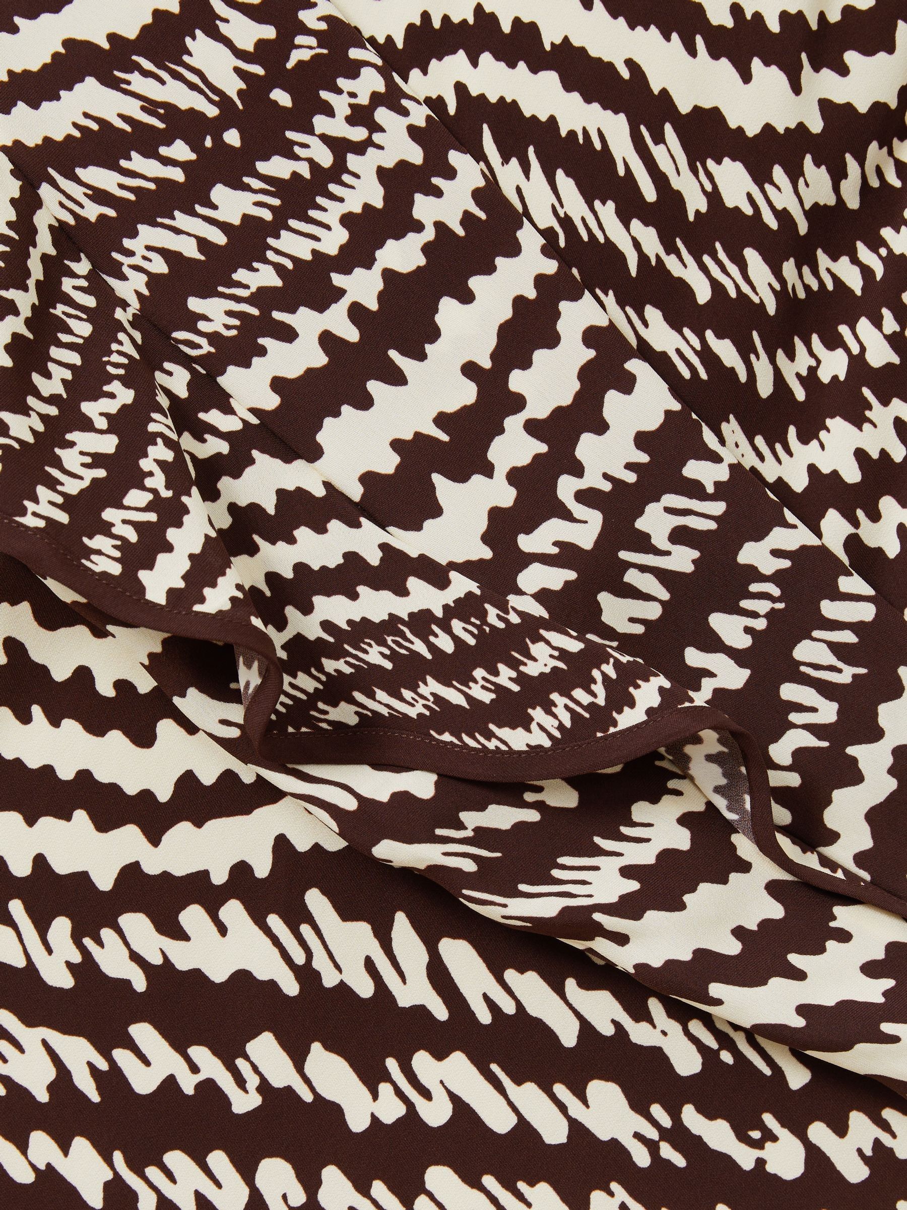 Florere Column Midi Dress in Chocolate