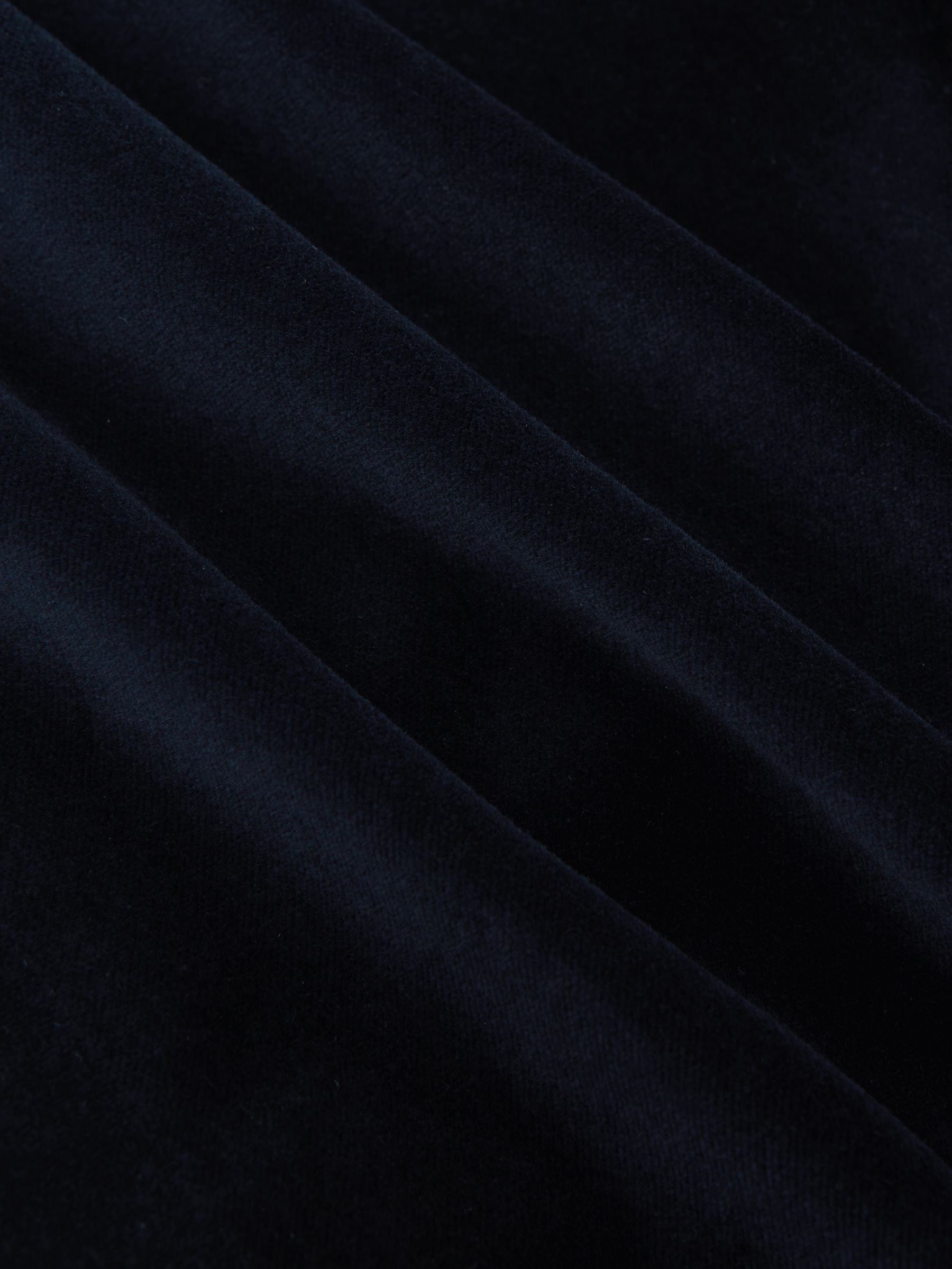 Double-Breasted Velvet Blazer Regular-Fit in Navy